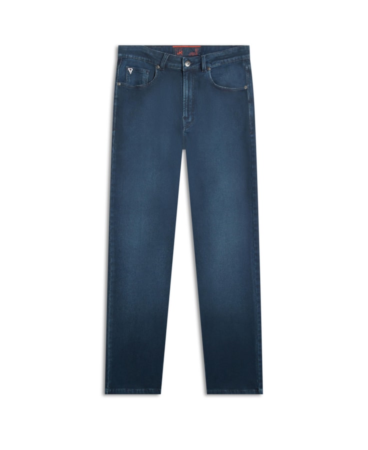 Calça Jeans Jogging Intense Blue Essencial Lavagem Alta