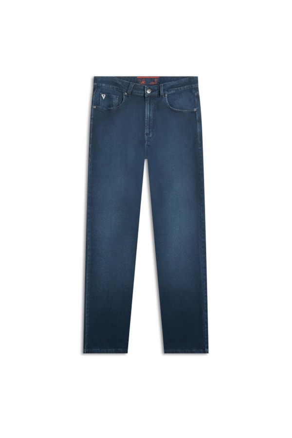 Calça Jeans Jogging Intense Blue Essencial Lavagem Alta