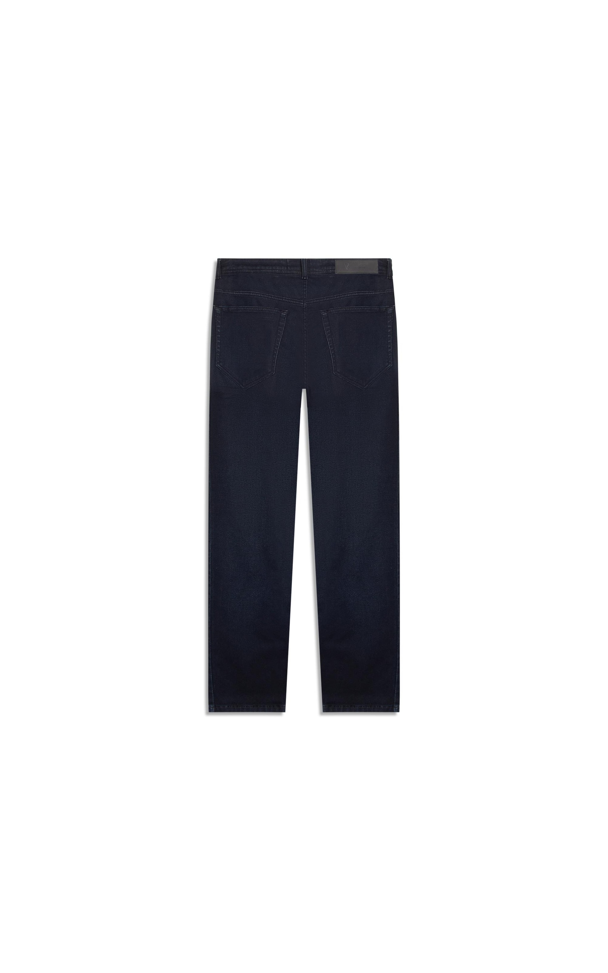 Jogging Intense Blue (Slim) 5 Pockets Lav. Escuro C/ Used e Matiz
