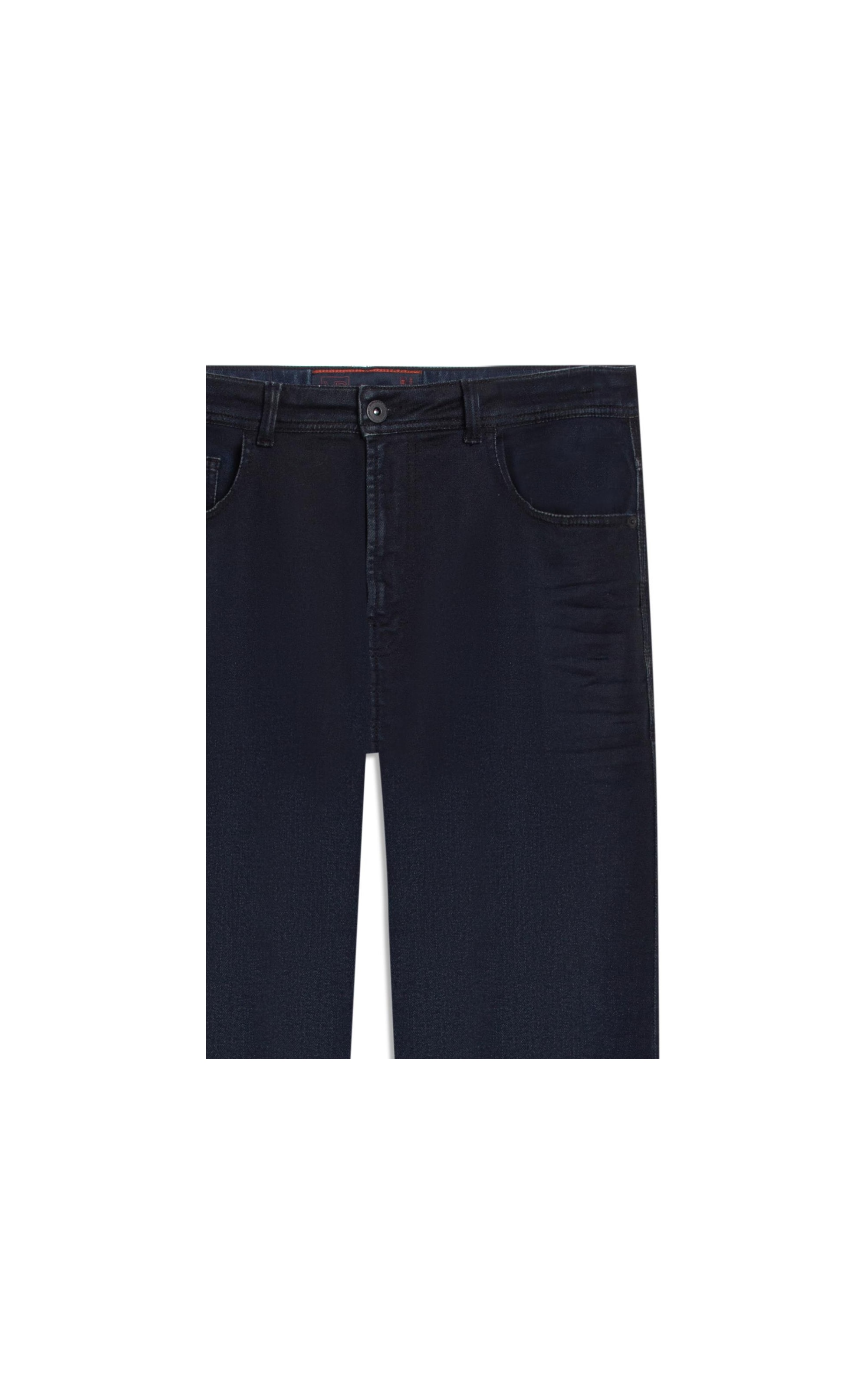 Jogging Intense Blue (Slim) 5 Pockets Lav. Escuro C/ Used e Matiz