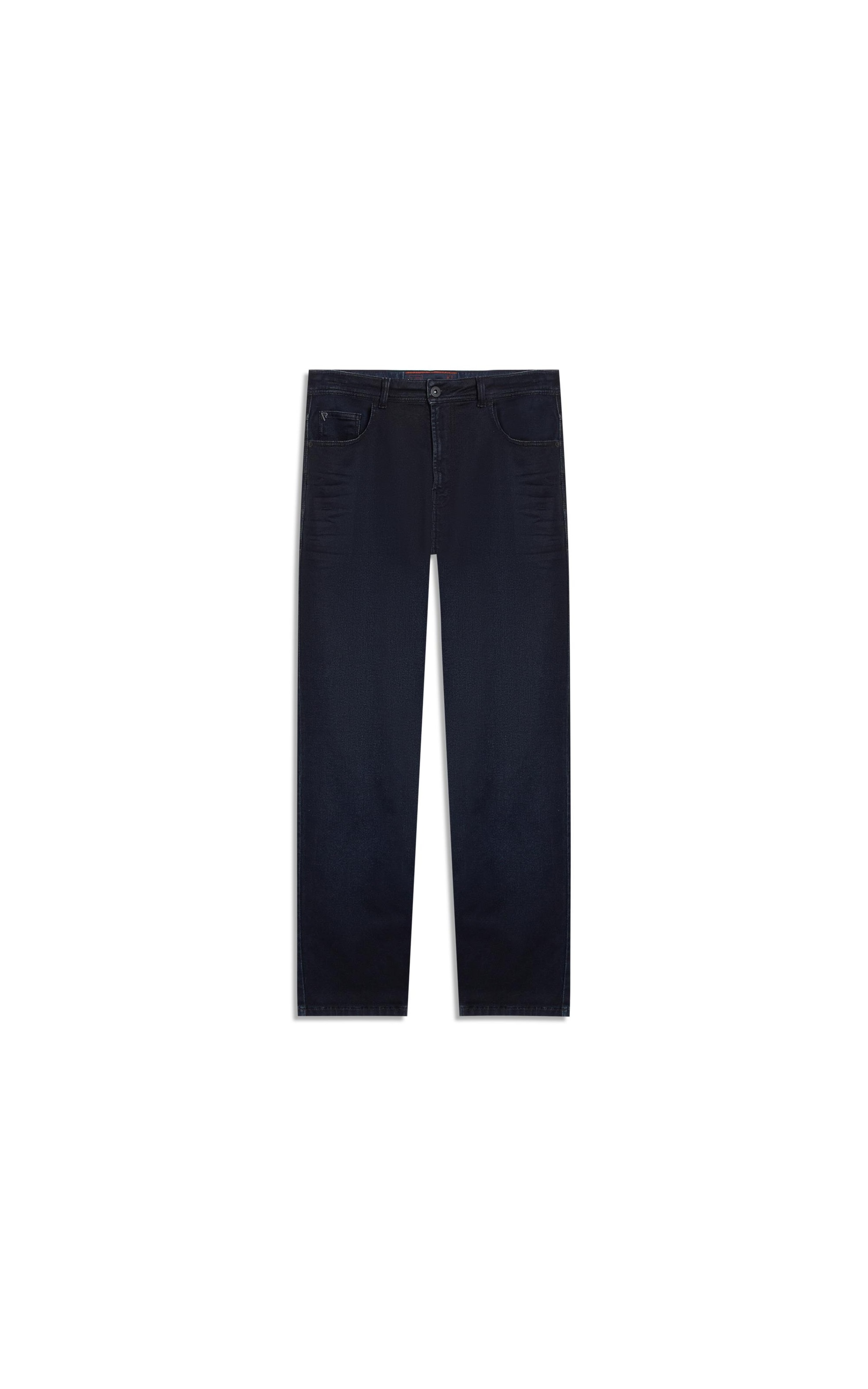 Jogging Intense Blue (Slim) 5 Pockets Lav. Escuro C/ Used e Matiz