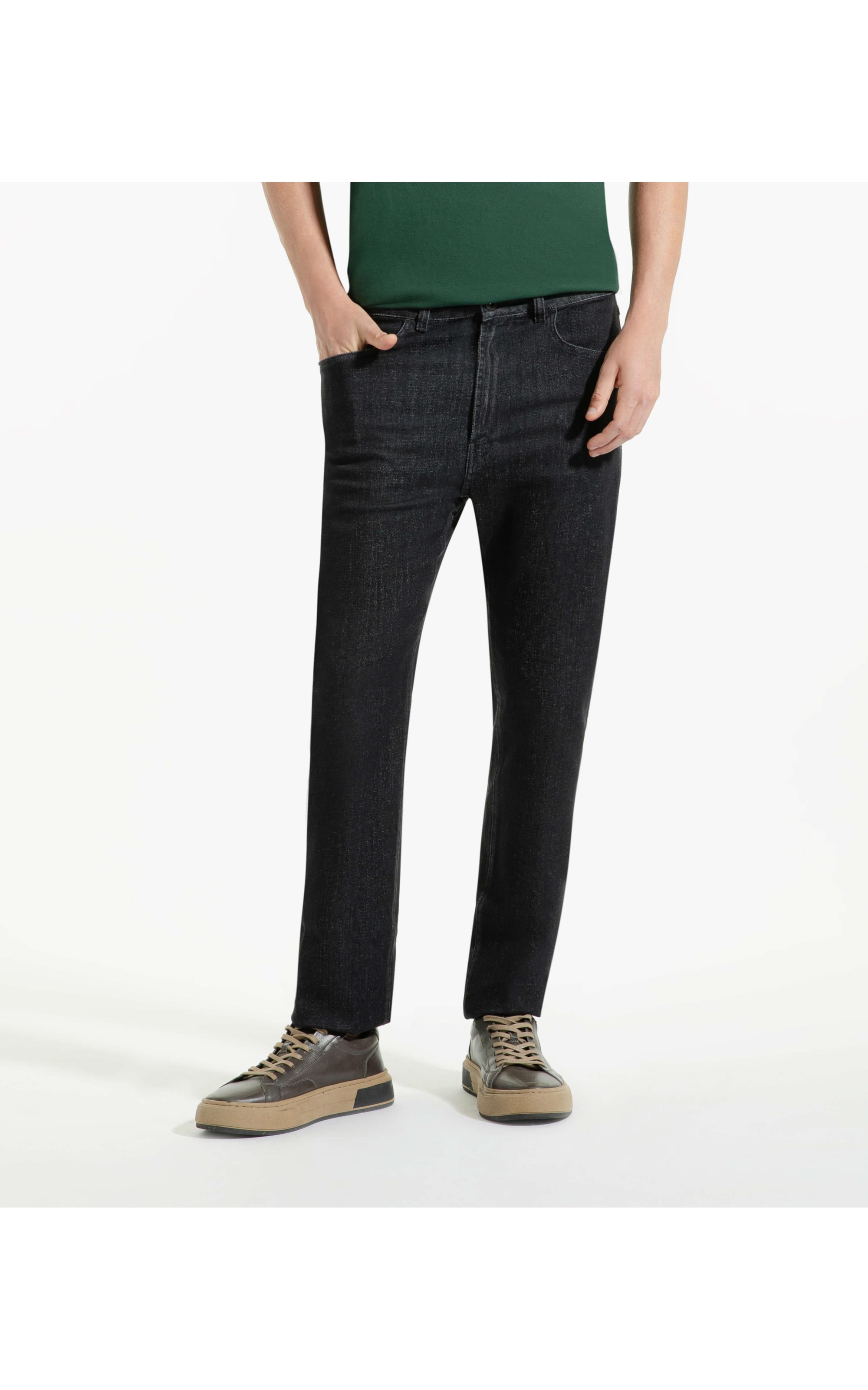 Calça Jeans Ocean Elastic Slim Essencial Lavagem Alta
