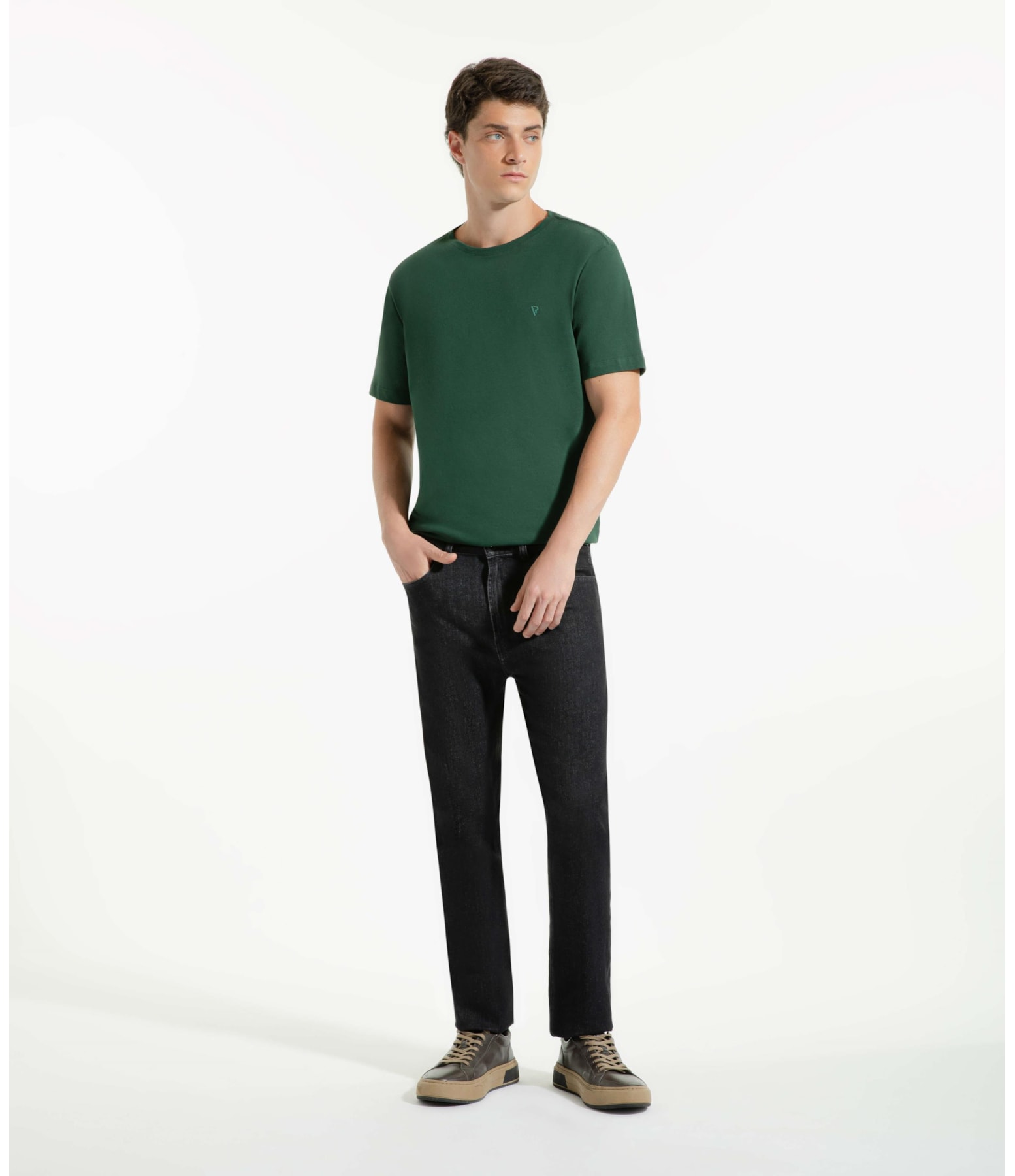 Calça Jeans Ocean Elastic Slim Essencial Lavagem Alta