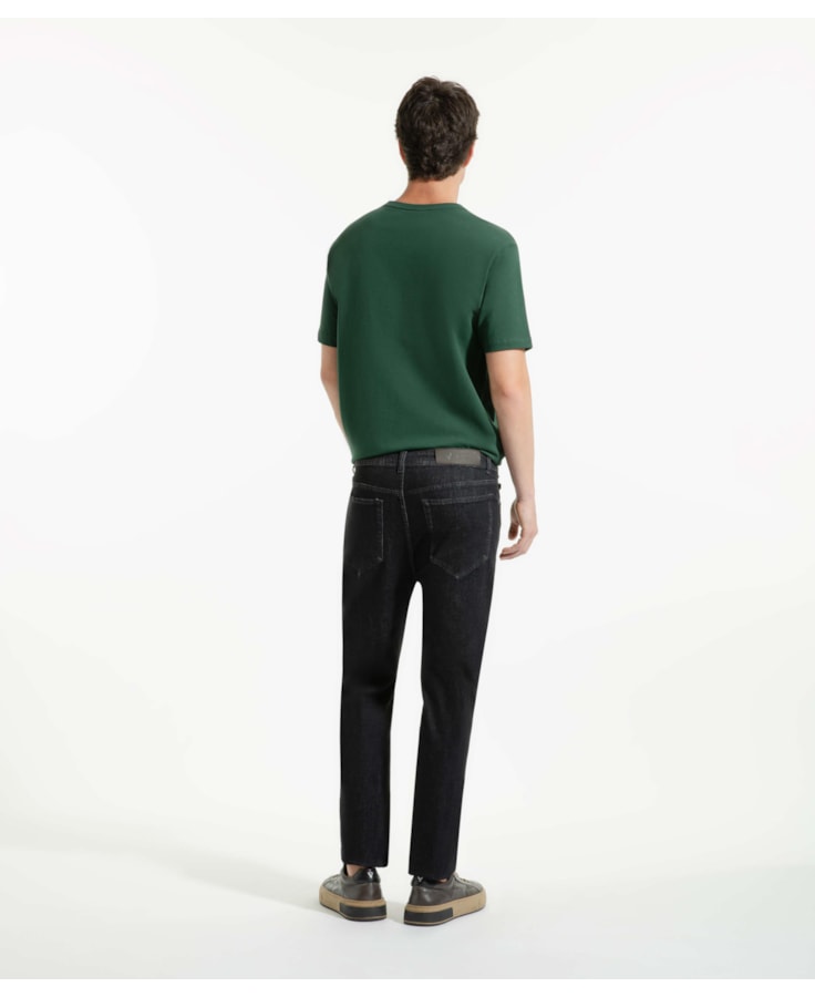 Calça Jeans Ocean Elastic Slim Essencial Lavagem Alta