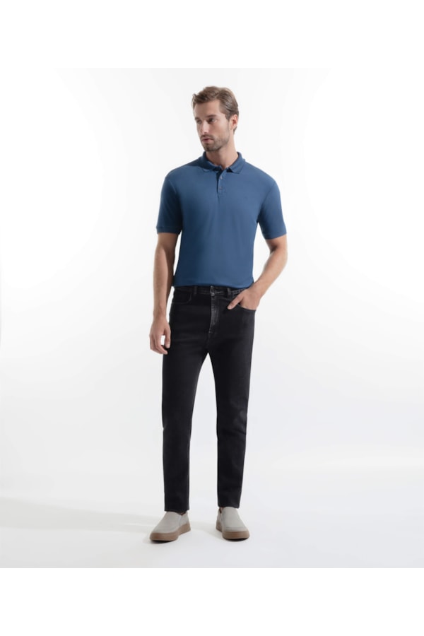 Calça Jeans Ocean Slim Lavagem Alta