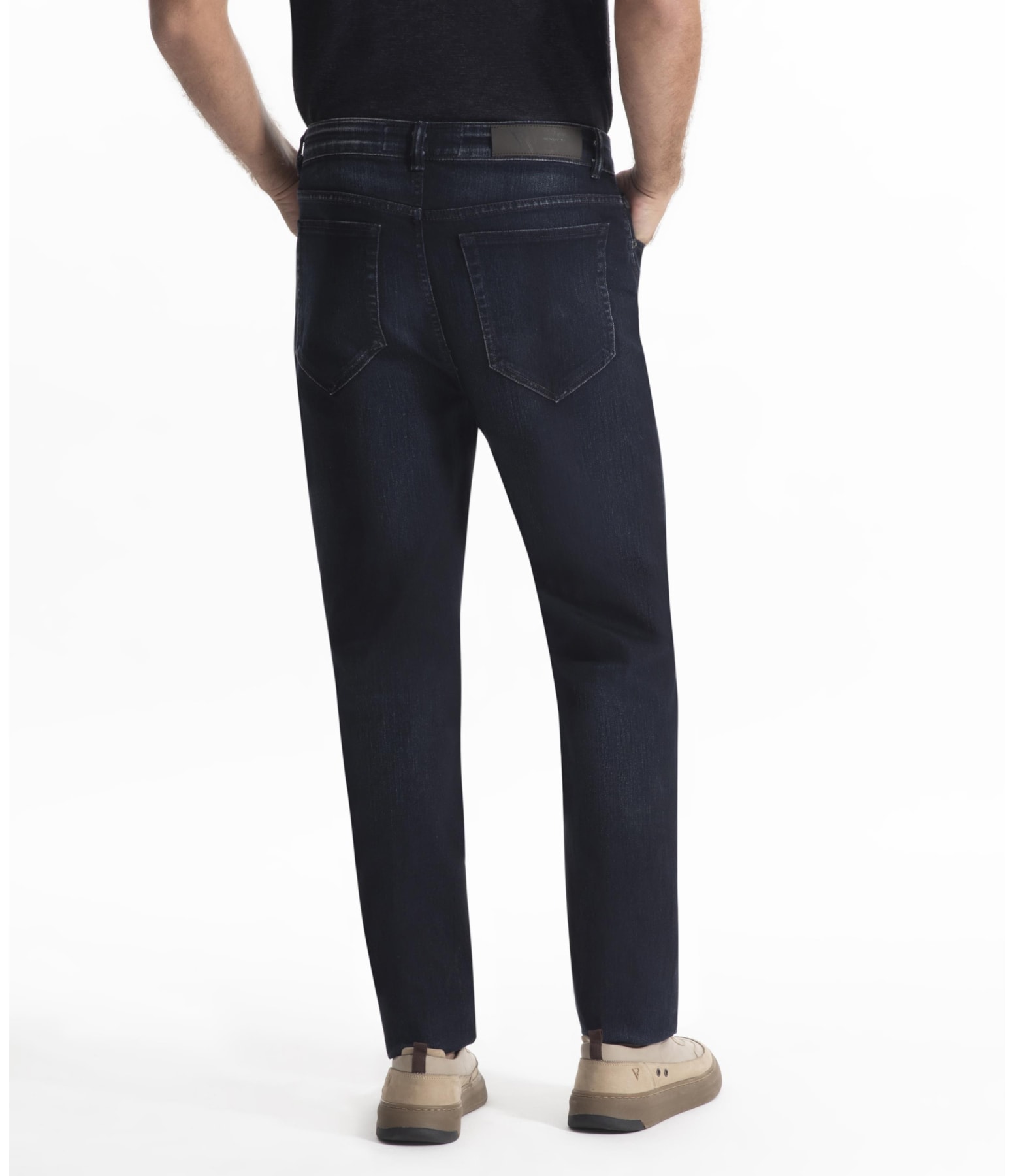 Calça Jeans Overcast Elastic Lavagem Alta