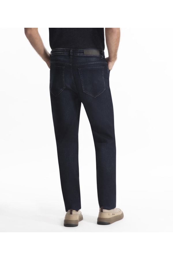 Calça Jeans Overcast Elastic Lavagem Alta