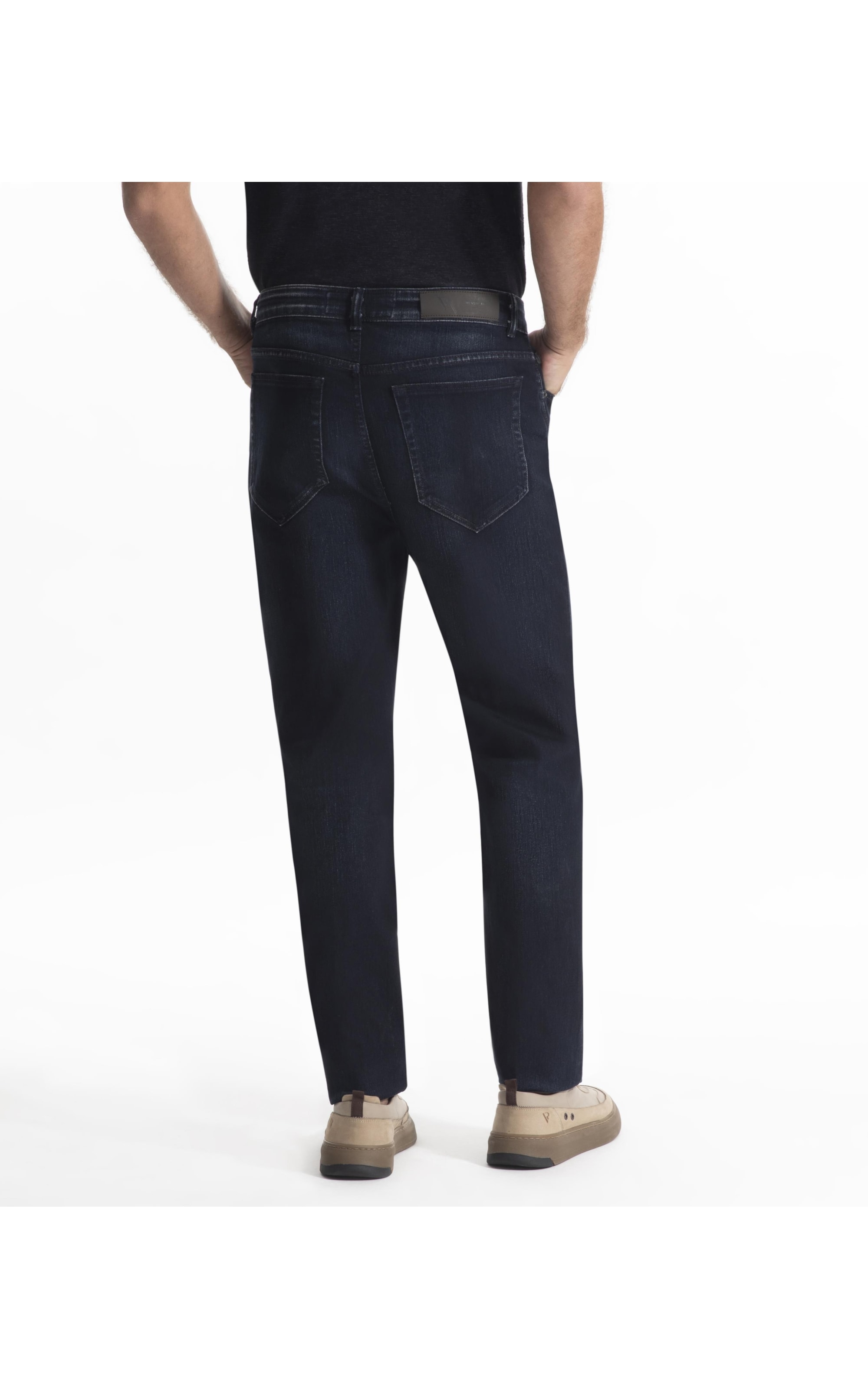 Calça Jeans Overcast Elastic Lavagem Alta