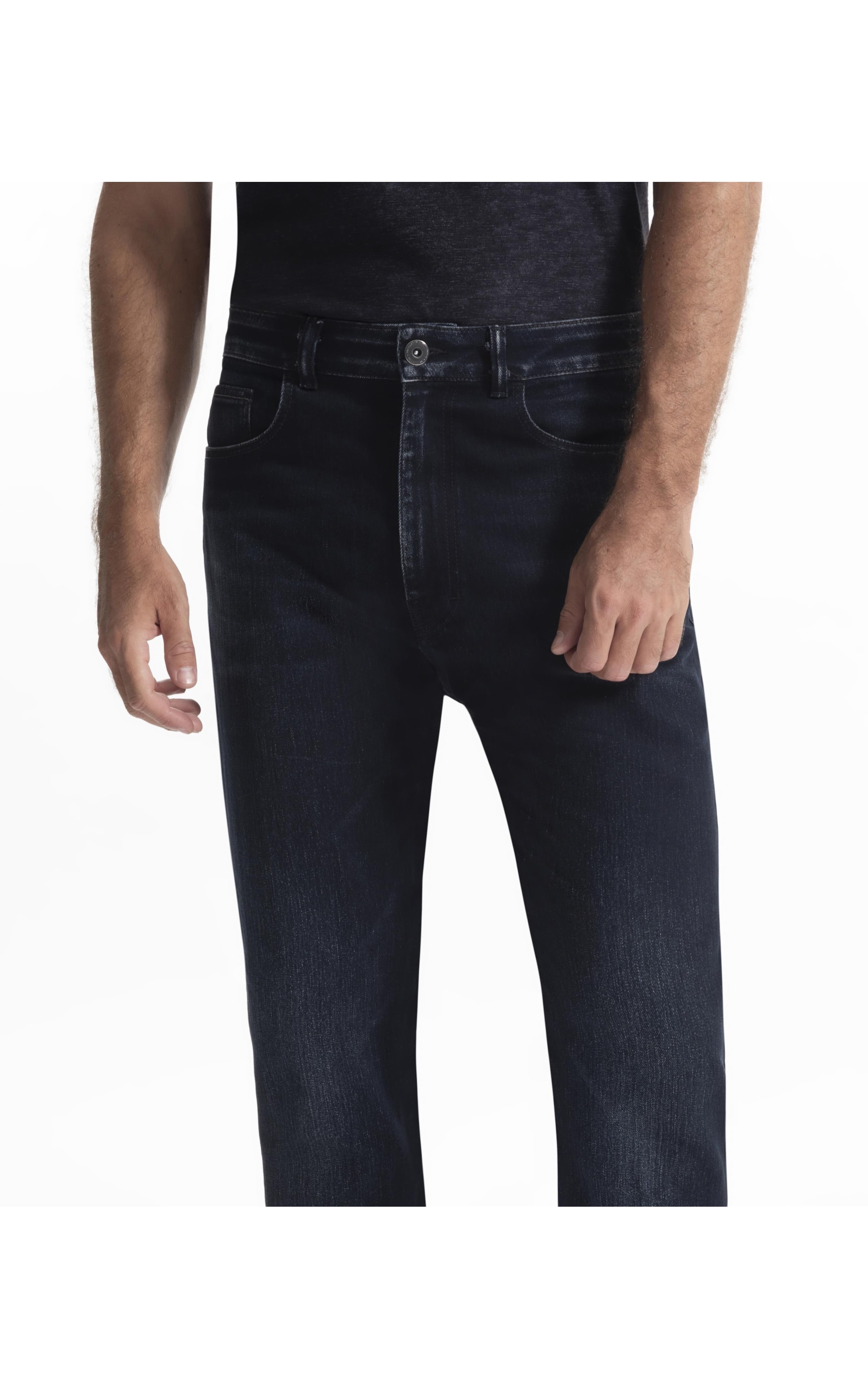 Calça Jeans Overcast Elastic Lavagem Alta