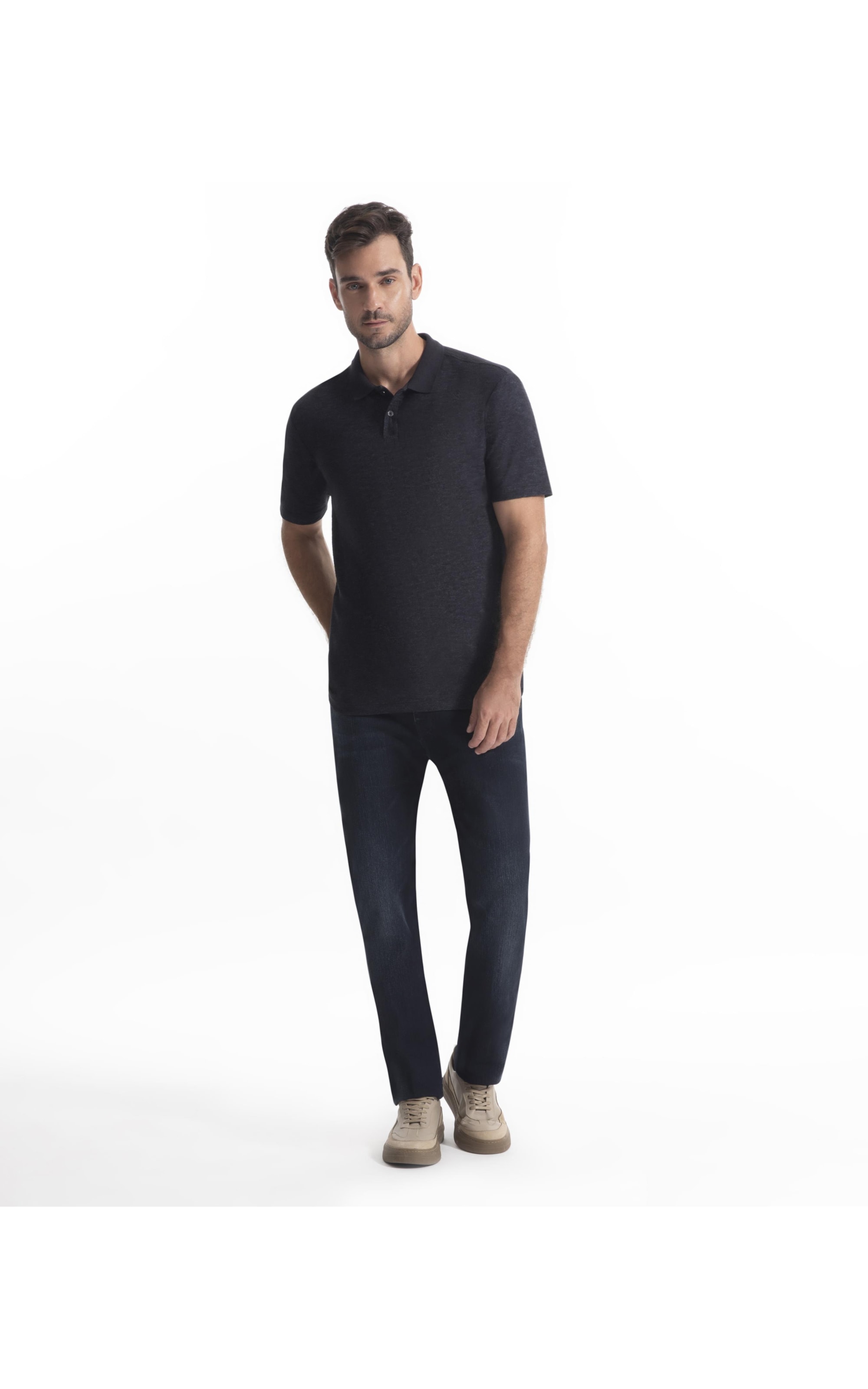 Calça Jeans Overcast Elastic Lavagem Alta