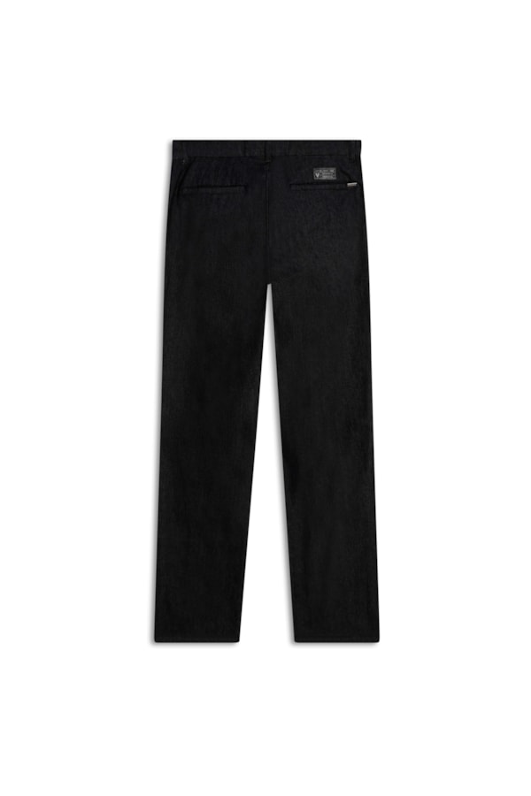 Calça Jeans Straight Black Sand Elastic Azul Marinho