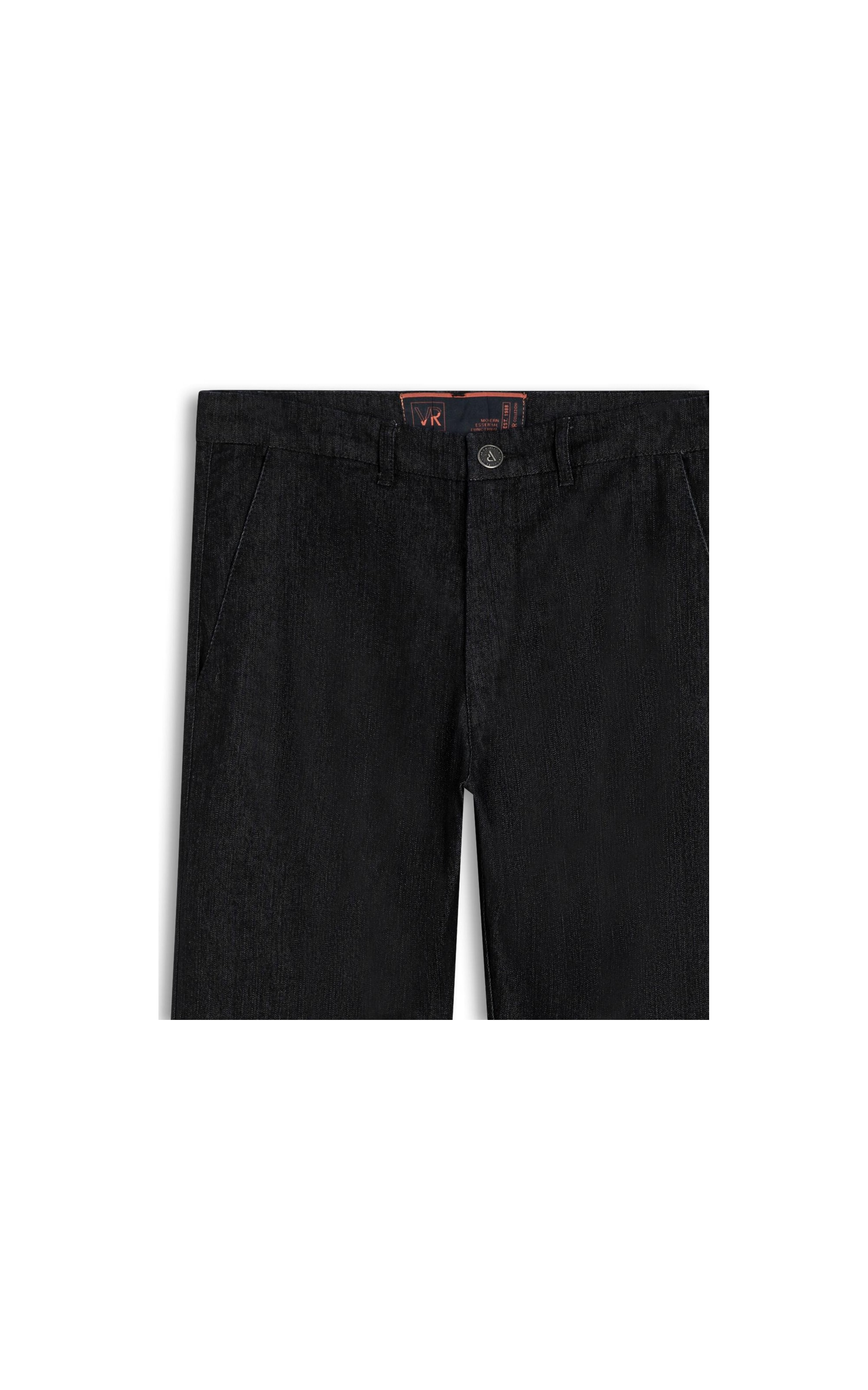 Calça Jeans Straight Black Sand Elastic Azul Marinho