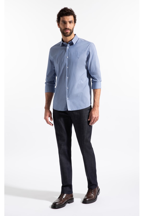 Calça Jeans Visco Denim (Classic) Chino Amaciado