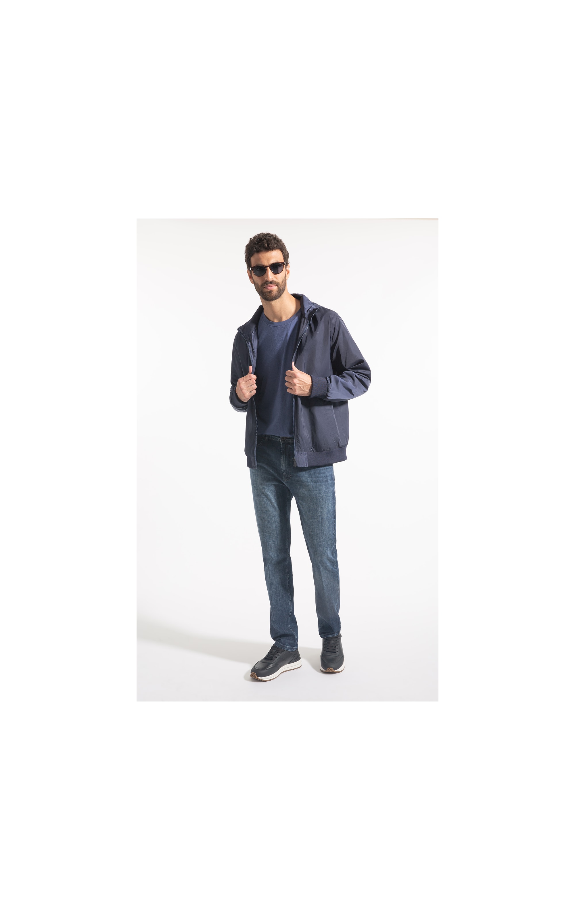 Calça Jeans Visco Denim Elastic Slim 5 Pockets Lavagem Alta