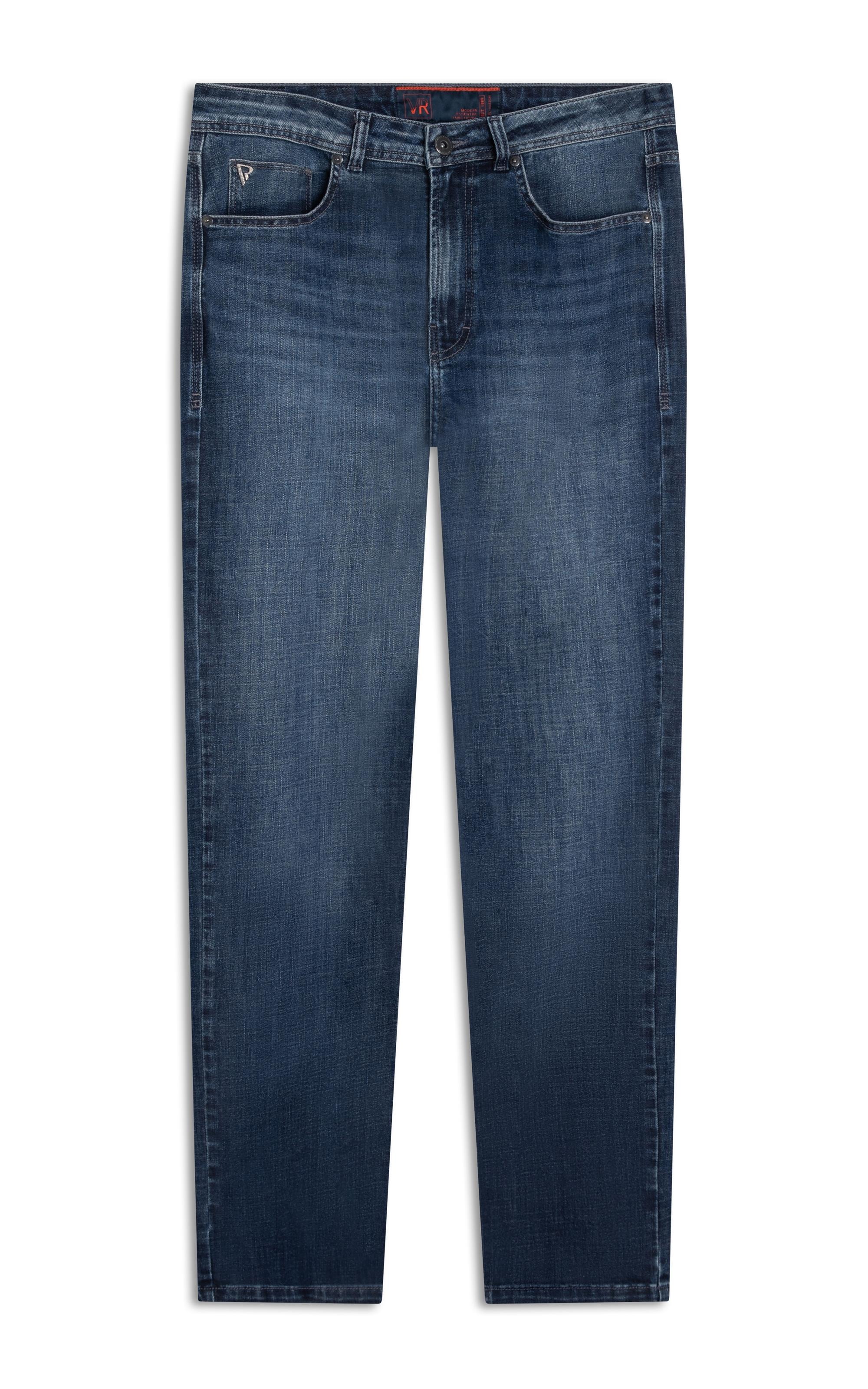 Calça Jeans Visco Denim Elastic Slim 5 Pockets Lavagem Alta