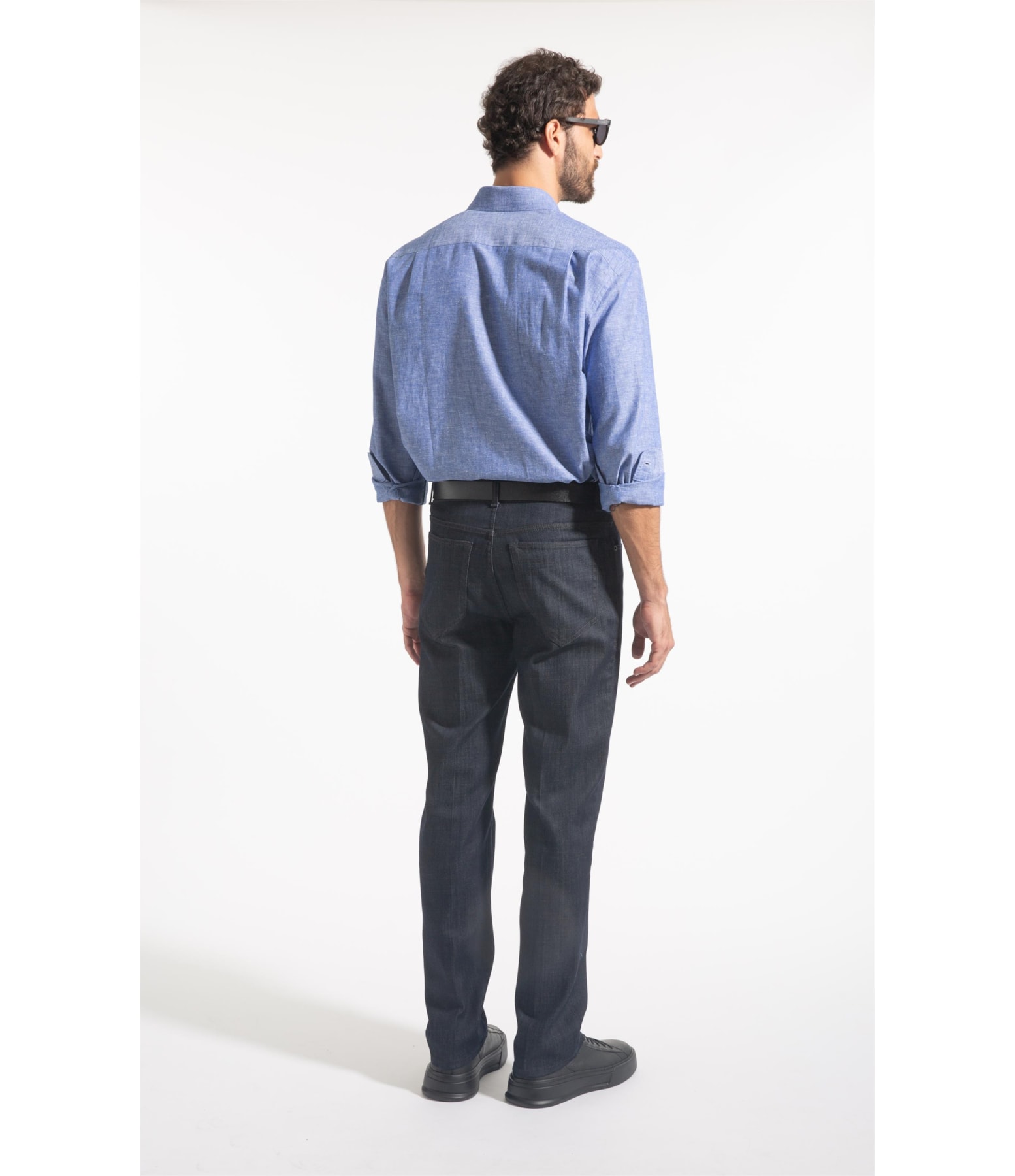 Calça Jeans Visco Indigo Elastic Class Lavagem Media