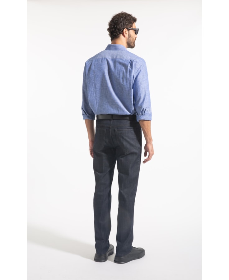Calça Jeans Visco Indigo Elastic Class Lavagem Media