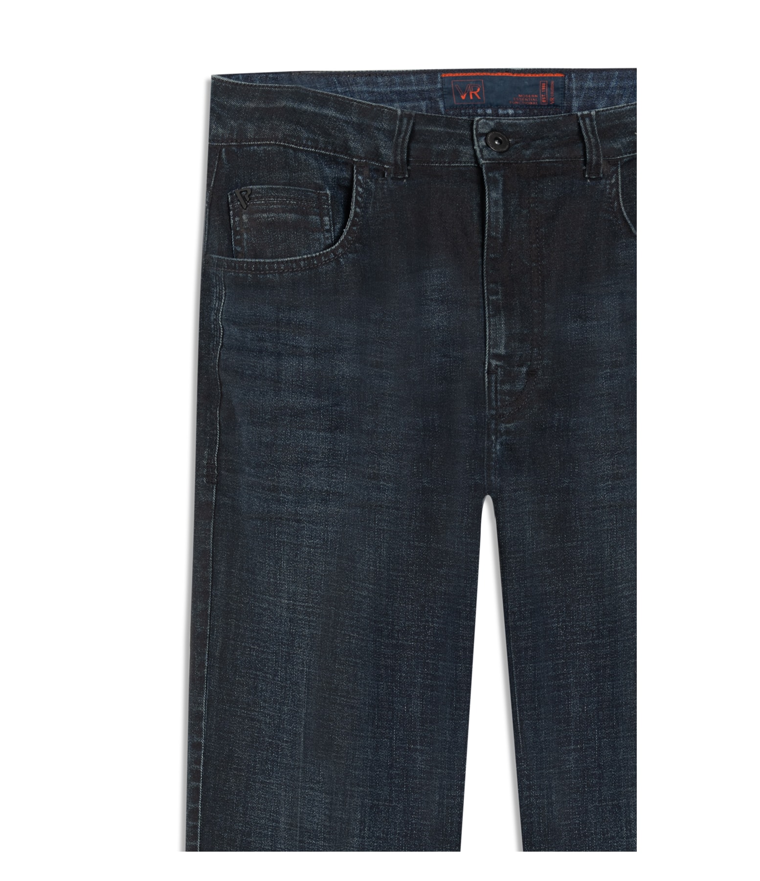 Visco Indigo Elastic (Classic) 5 Pockets Lav. Médio 3d