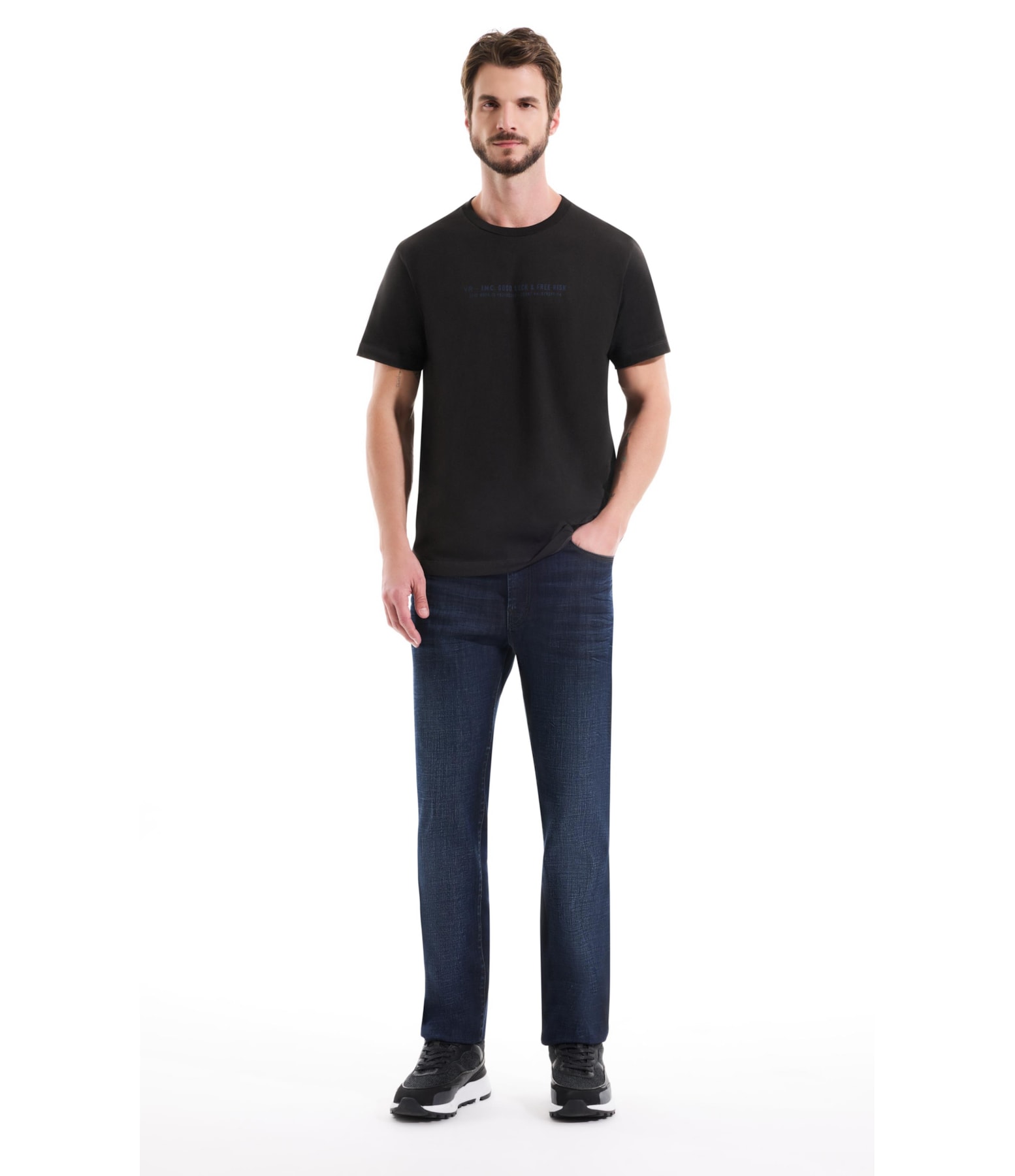 Calça Jeans Visco Indigo Elastic Lavagem Media