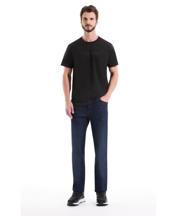 Calça Jeans Visco Indigo Elastic Lavagem Media