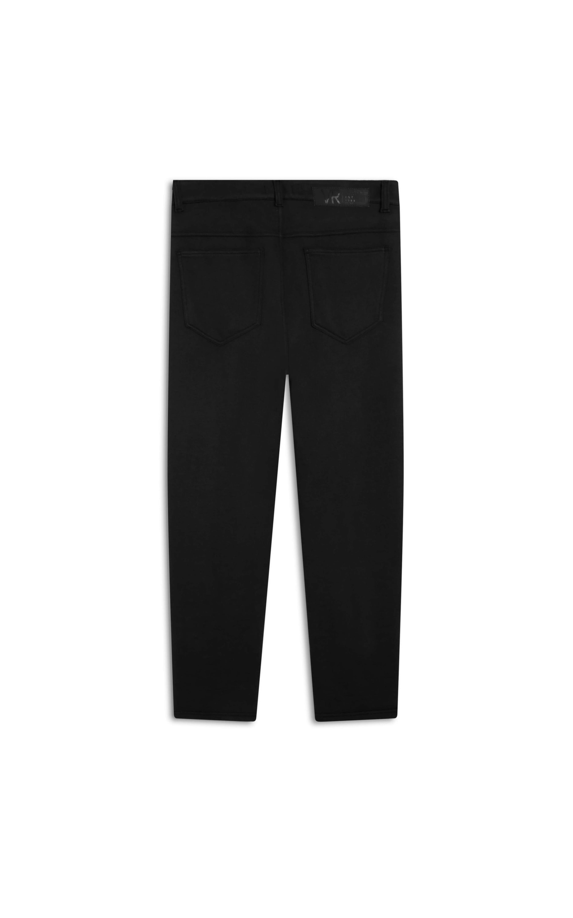 Calça Jersey Trapézio Preto