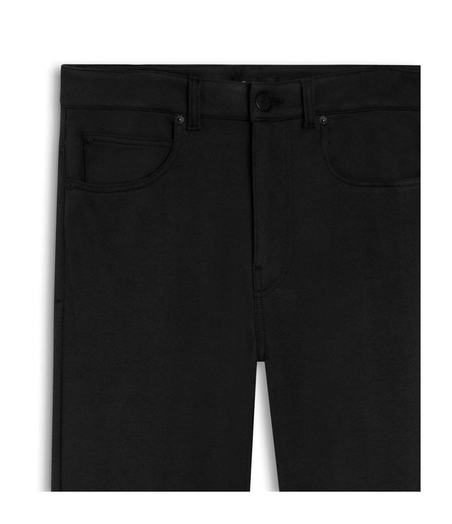 Calça Jersey Trapézio Preto