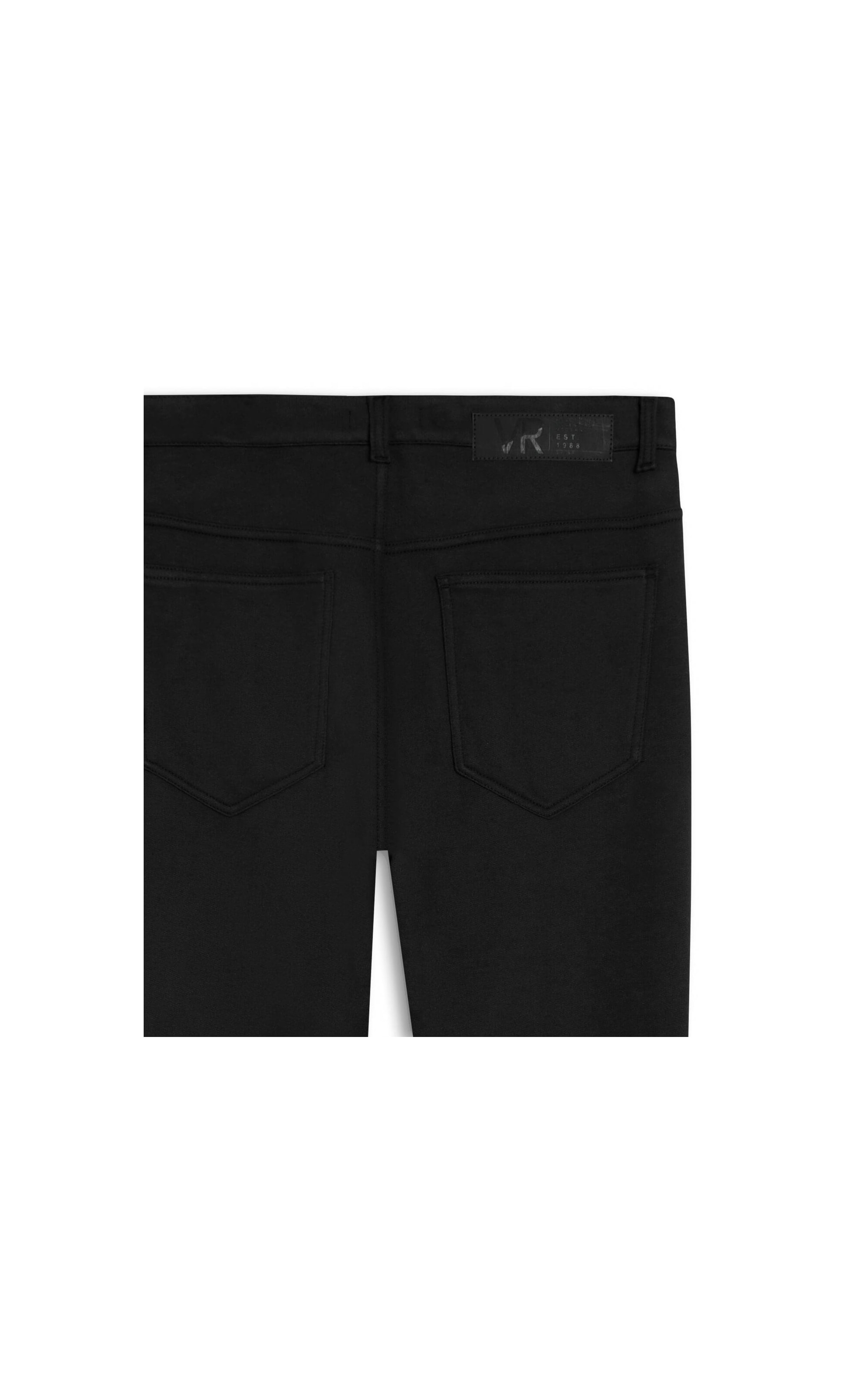 Calça Jersey Trapézio Preto