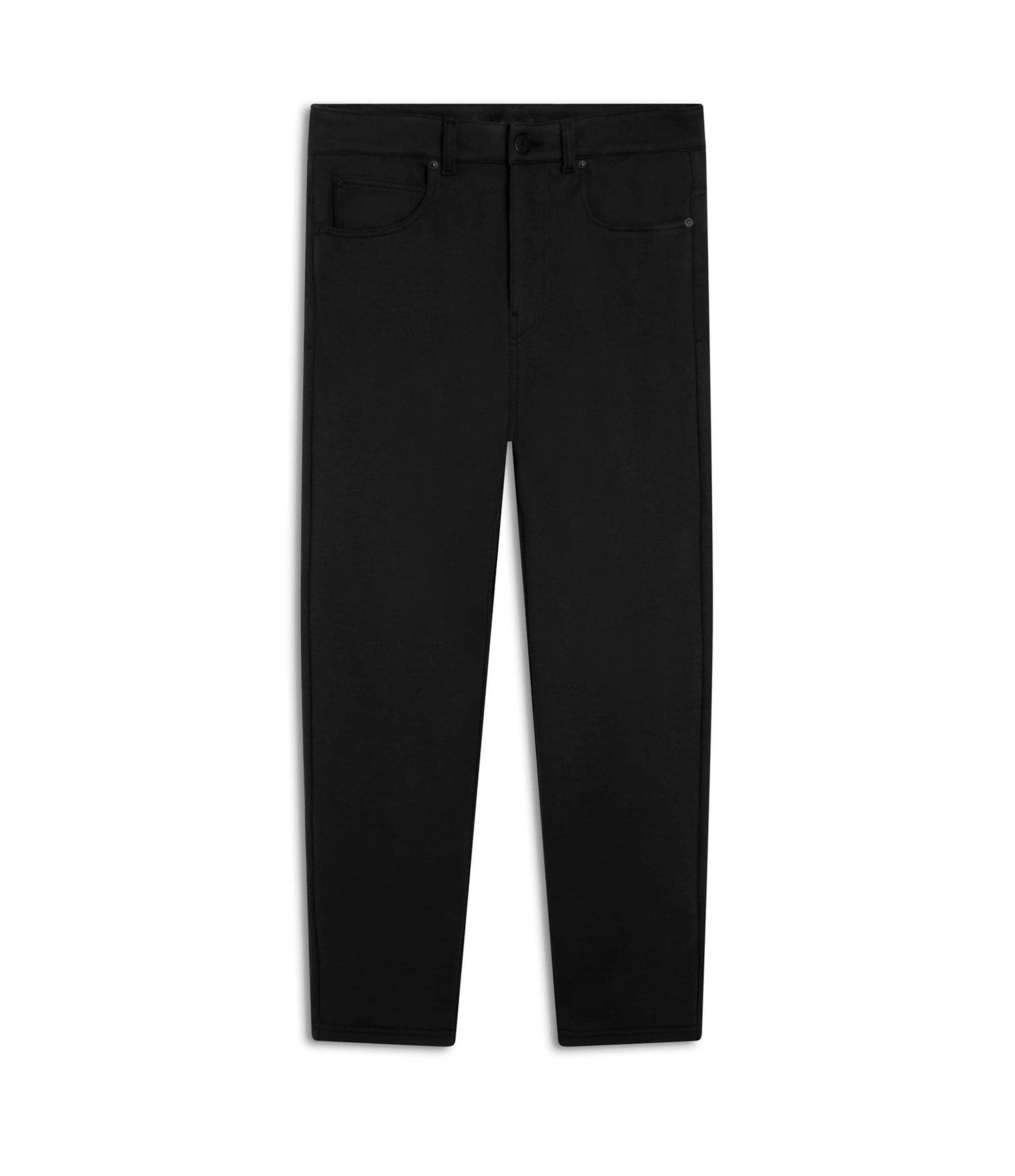 Calça Jersey Trapézio Preto