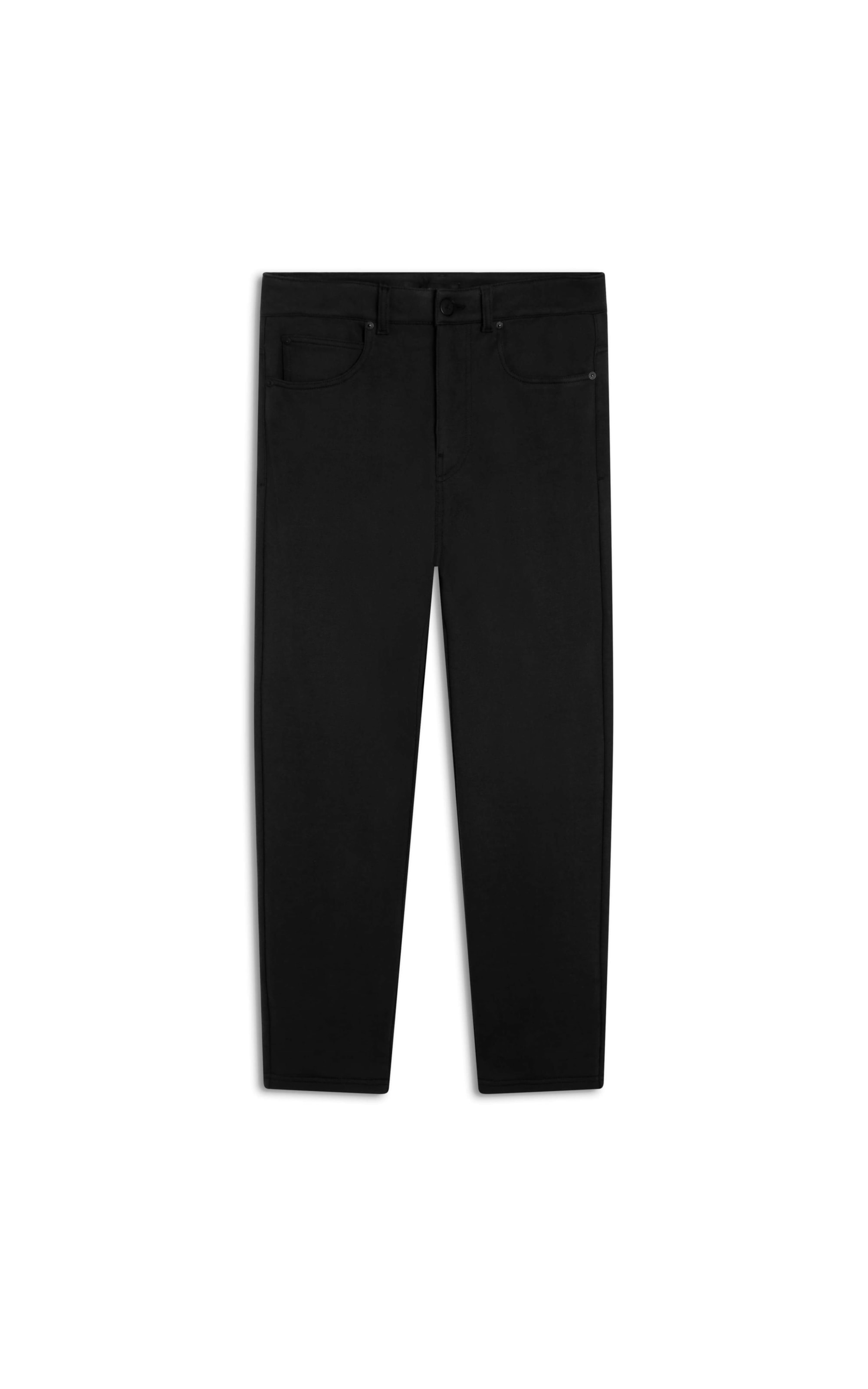 Calça Jersey Trapézio Preto