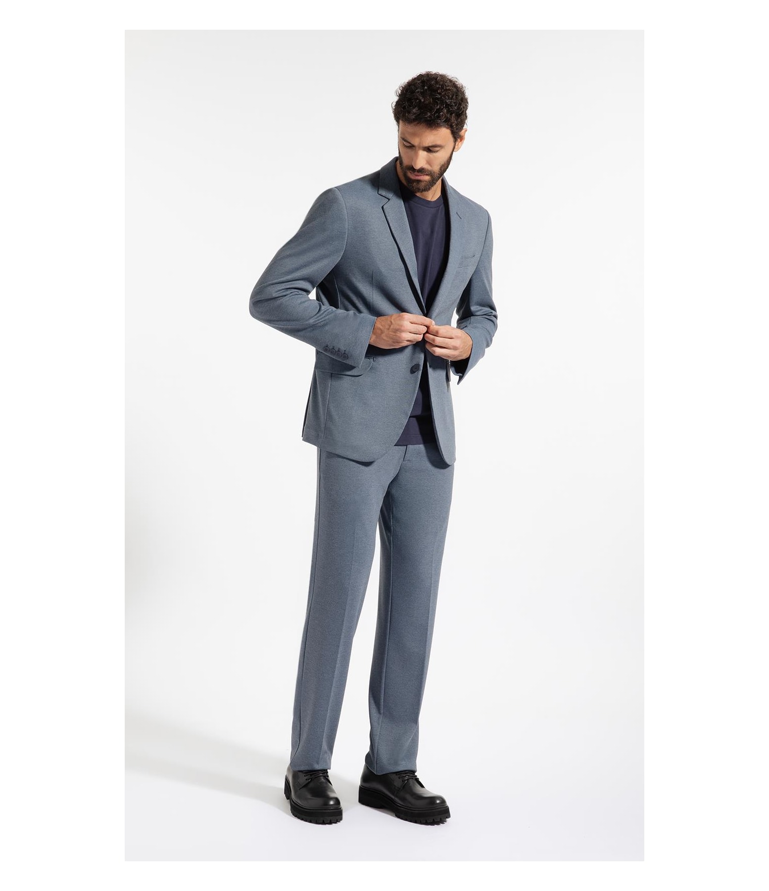 Calça King Azul Seco