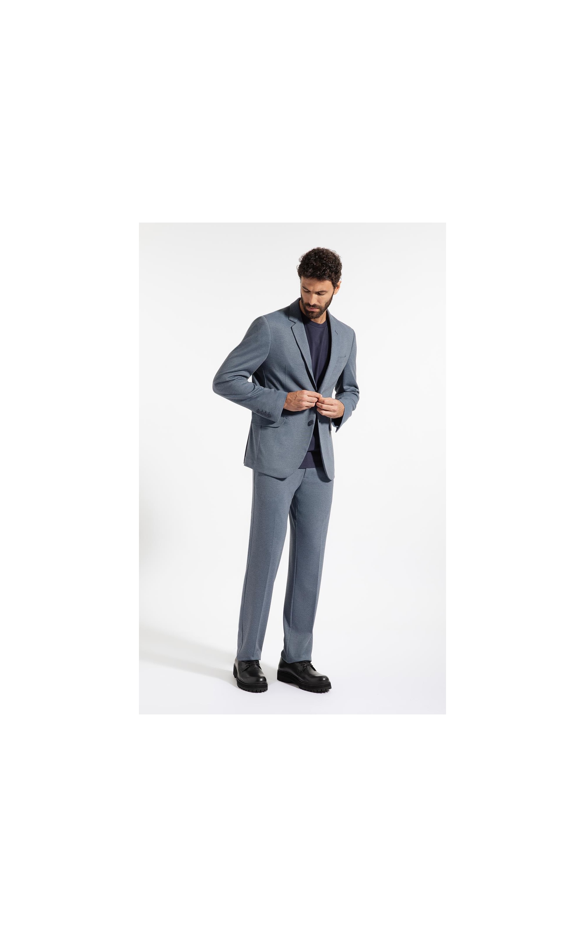 Calça King Azul Seco