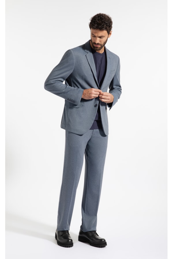 Calça King Azul Seco
