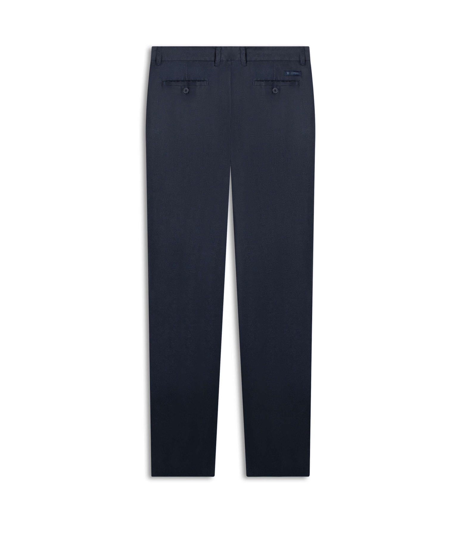 Calça Linho Chevil Marinho