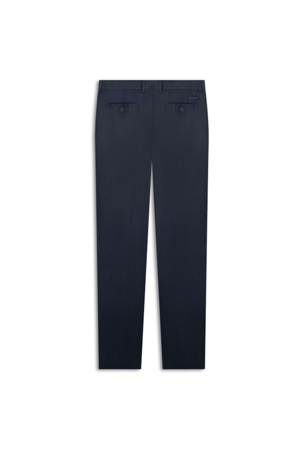 Calça Linho Chevil Marinho