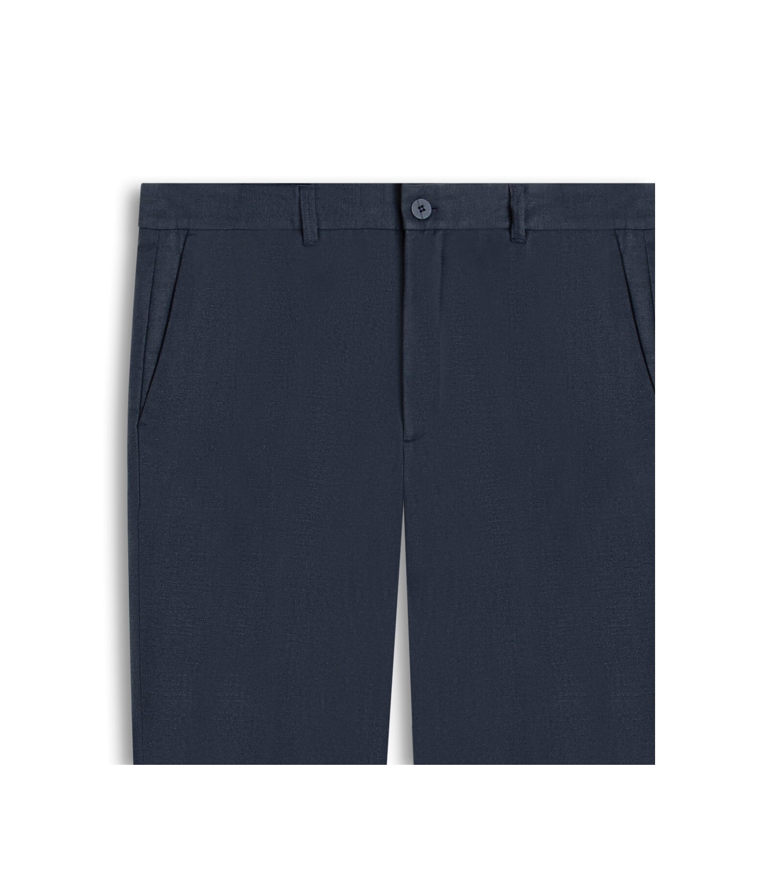 Calça Linho Chevil Marinho