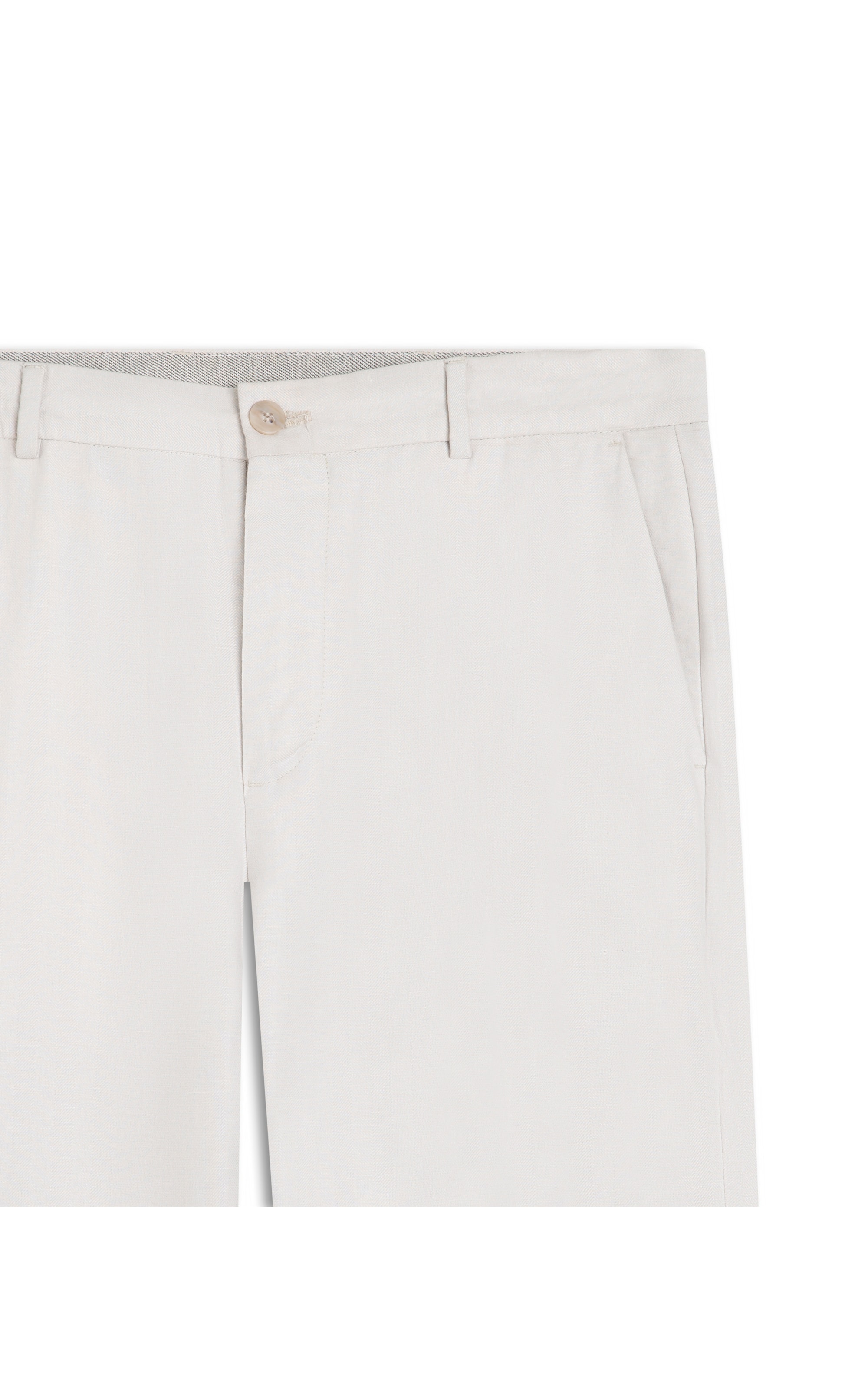 Calça Linho Chevil Natural