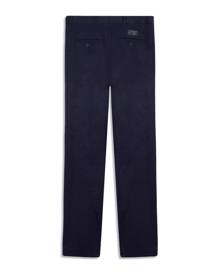 Calça Linho Elegance Marinho