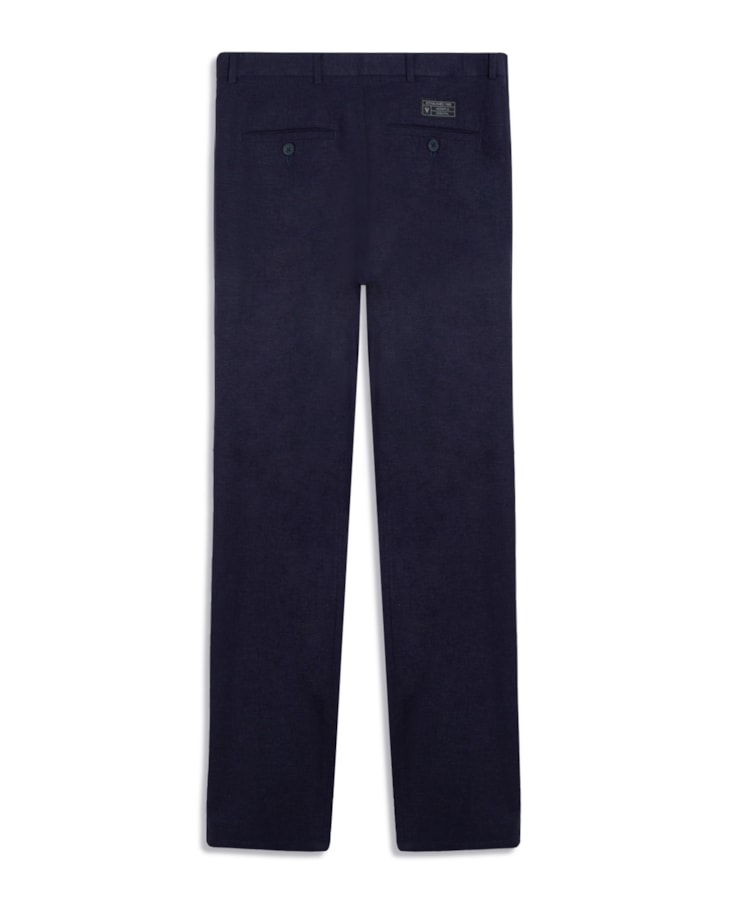 Calça Linho Elegance Marinho