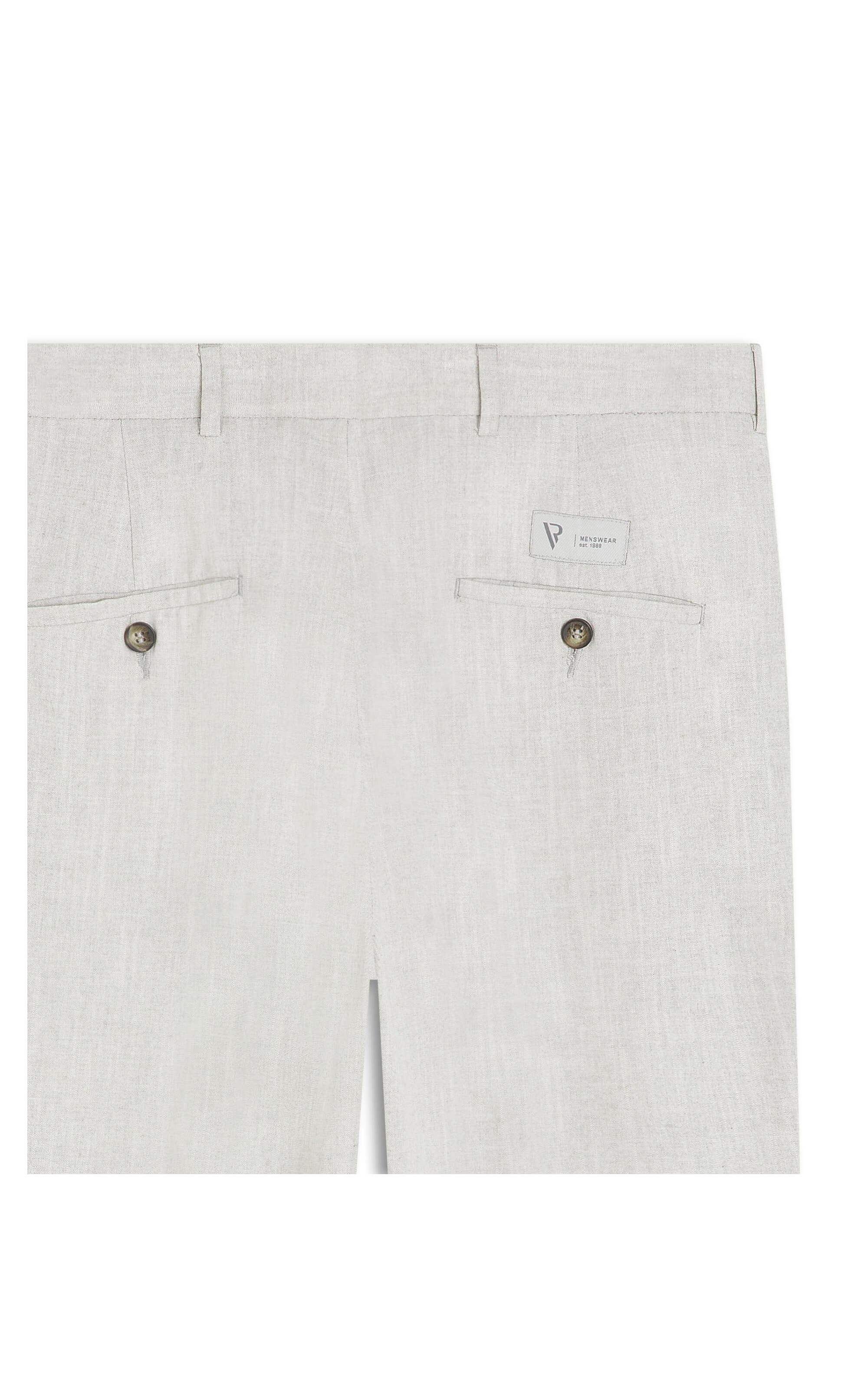 Calça Linho Flame Cinza Claro