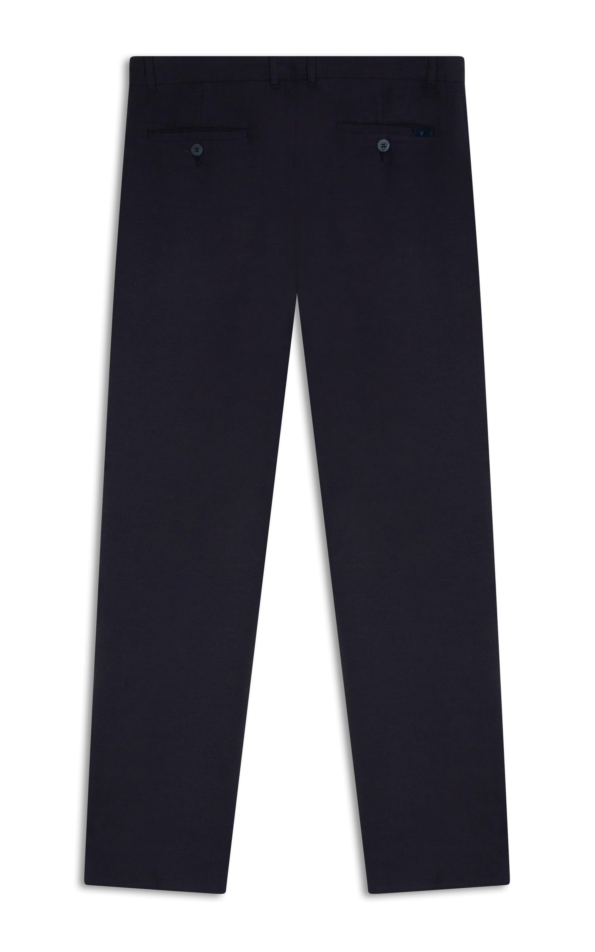 Calça Linho Marant Dark Navy