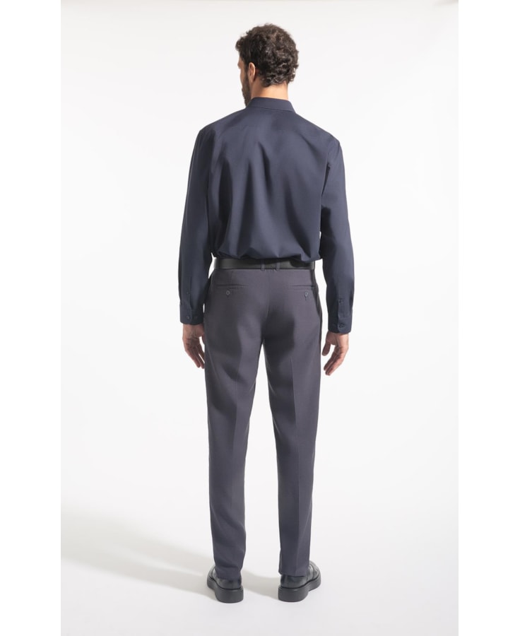 Calça Linho Marant Dark Navy