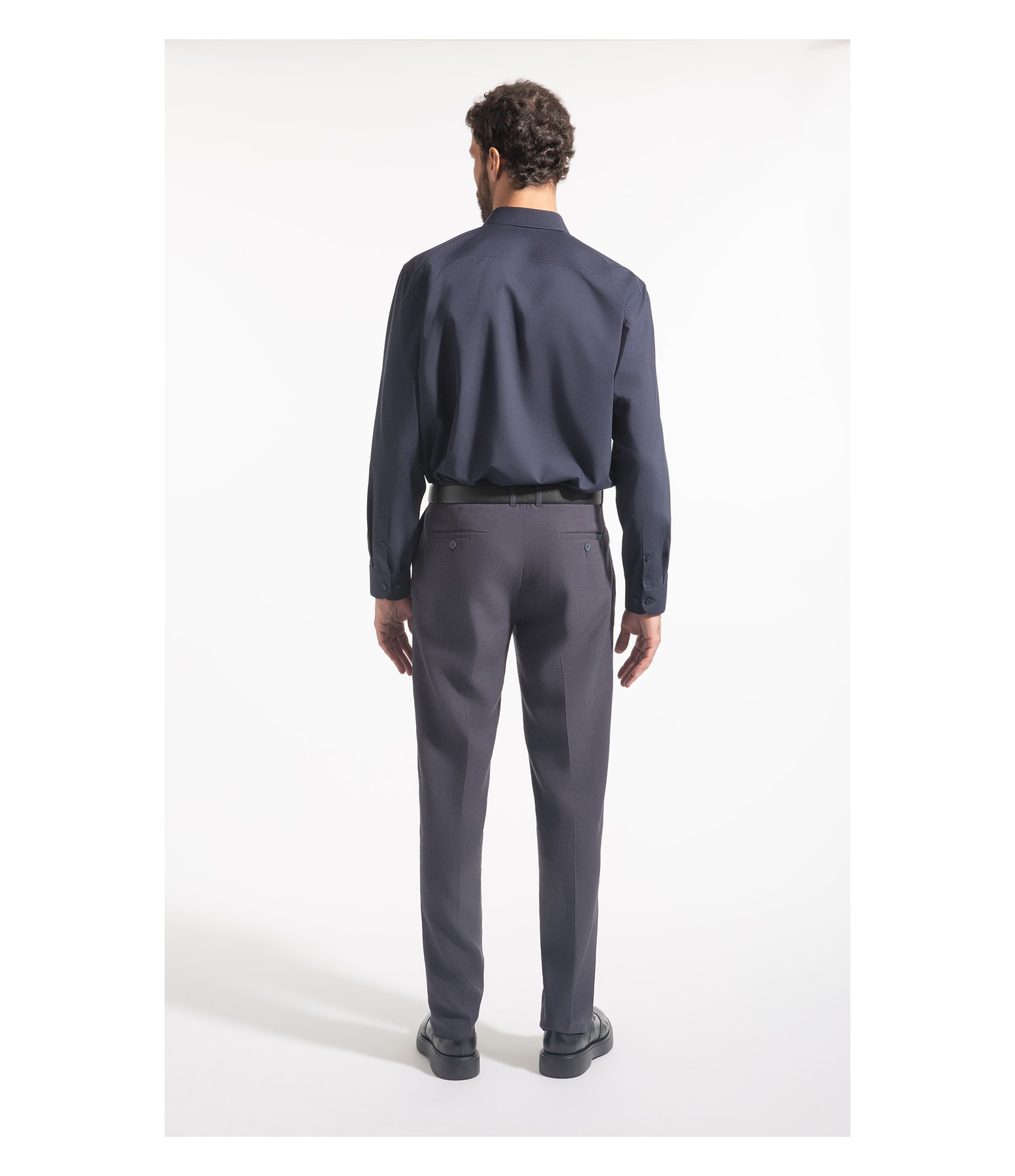 Calça Linho Marant Dark Navy