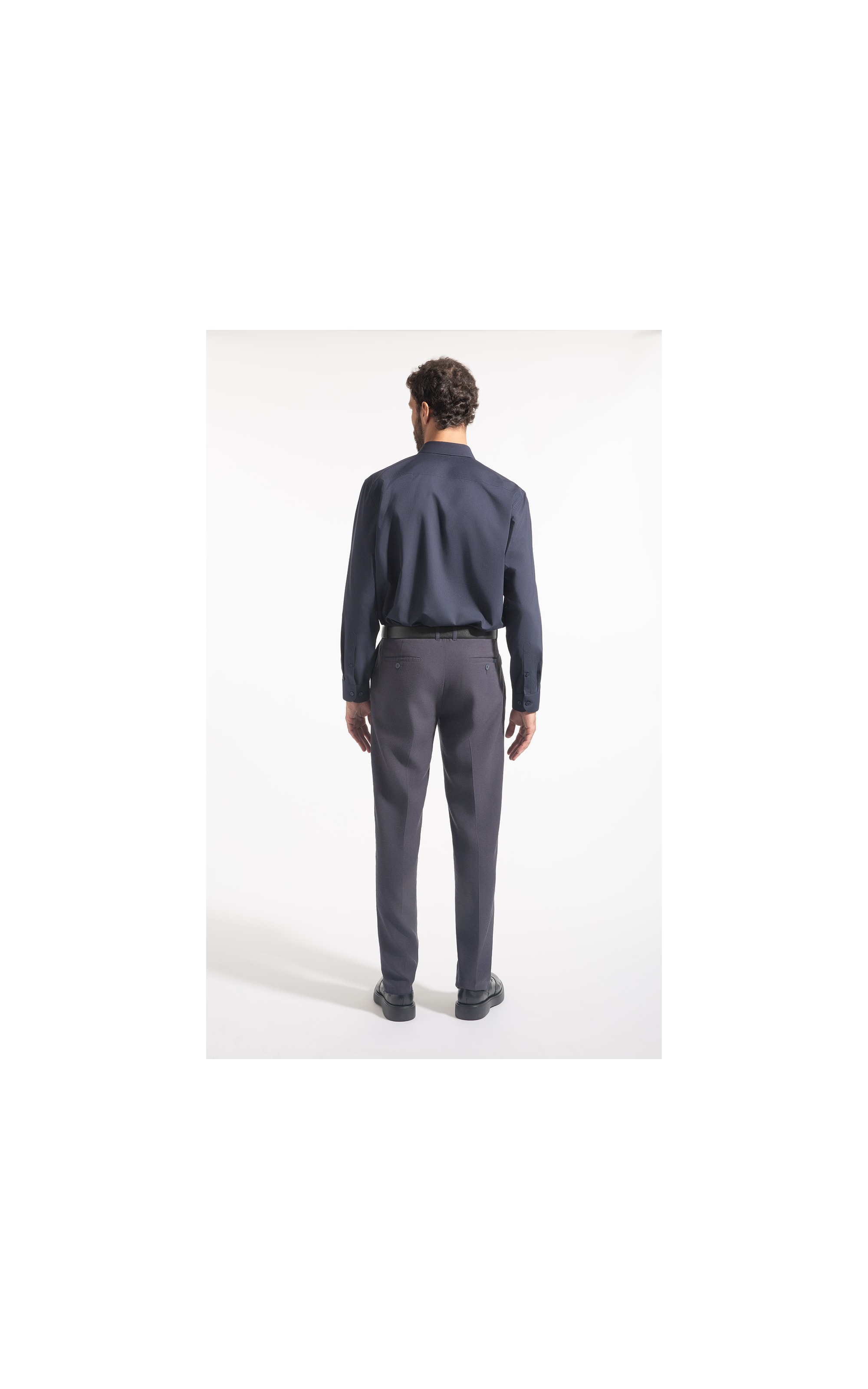 Calça Linho Marant Dark Navy