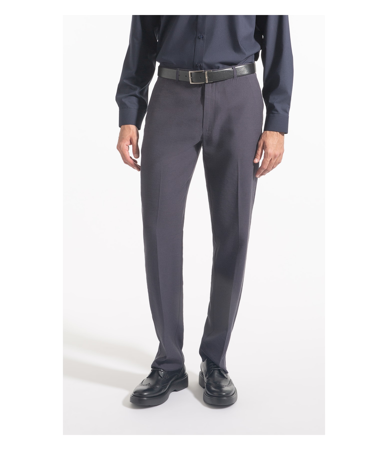 Calça Linho Marant Dark Navy