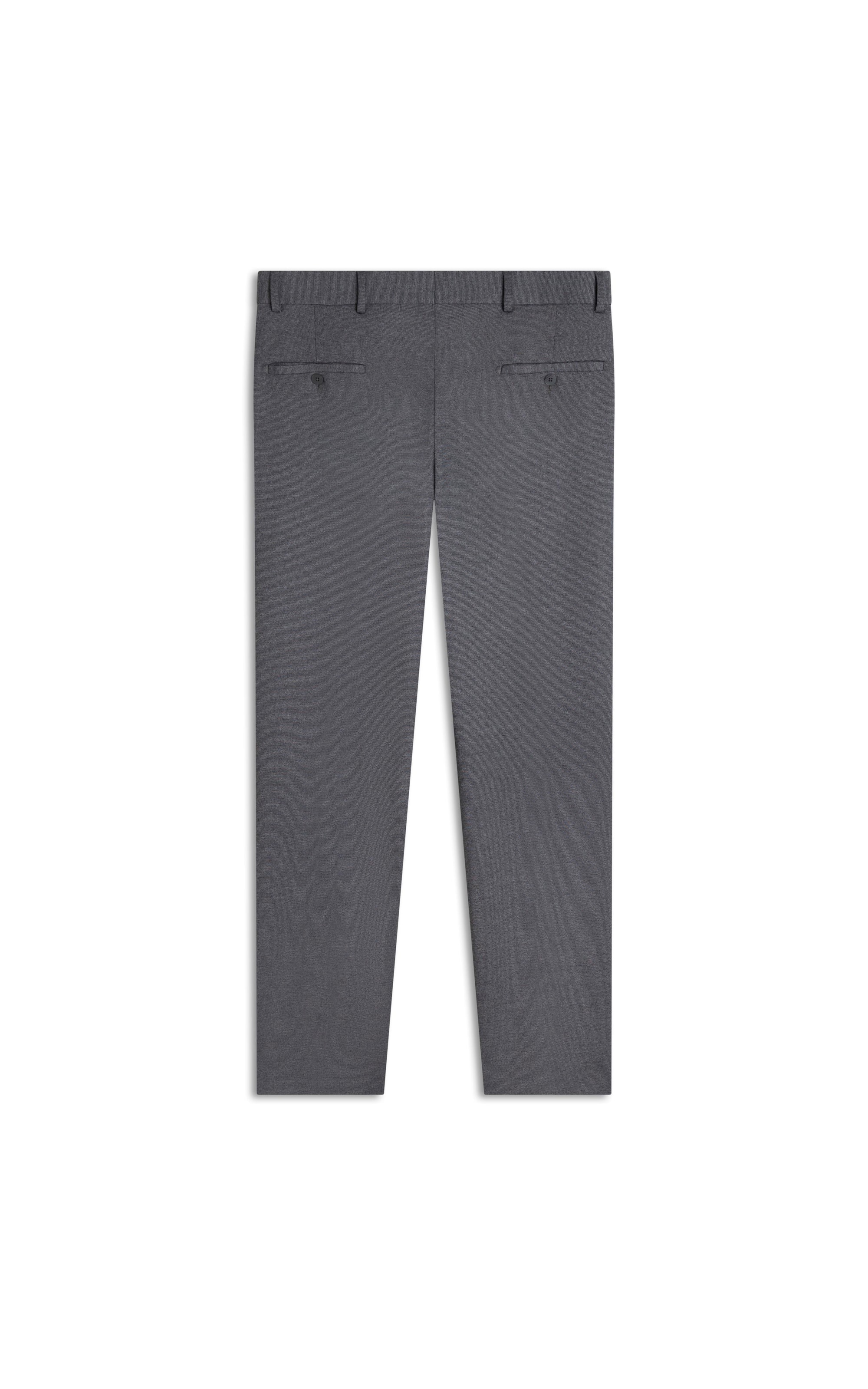 Calça Malha Mescla Tessuto Cinza Medio