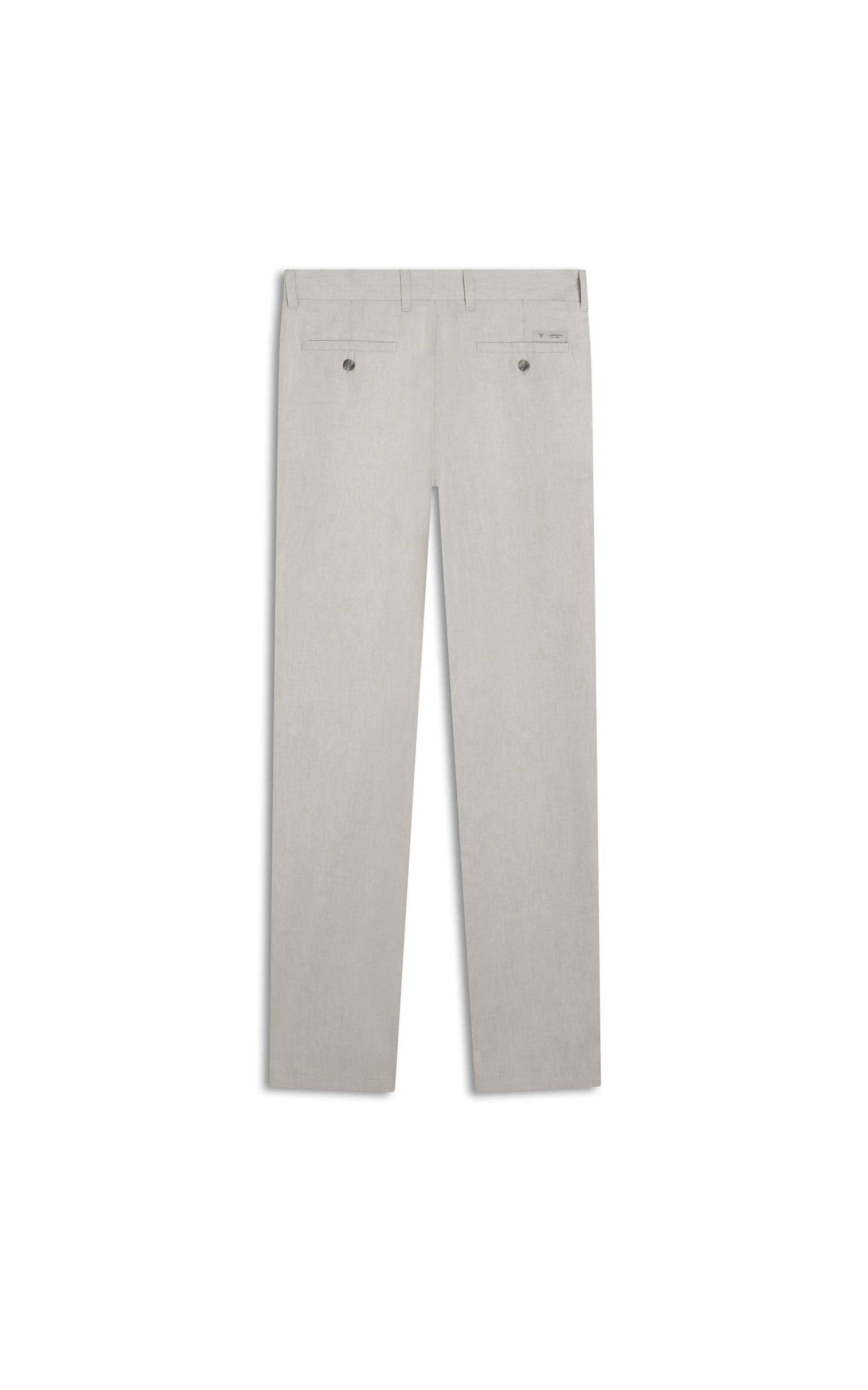 Calça Oxford Cinza Claro