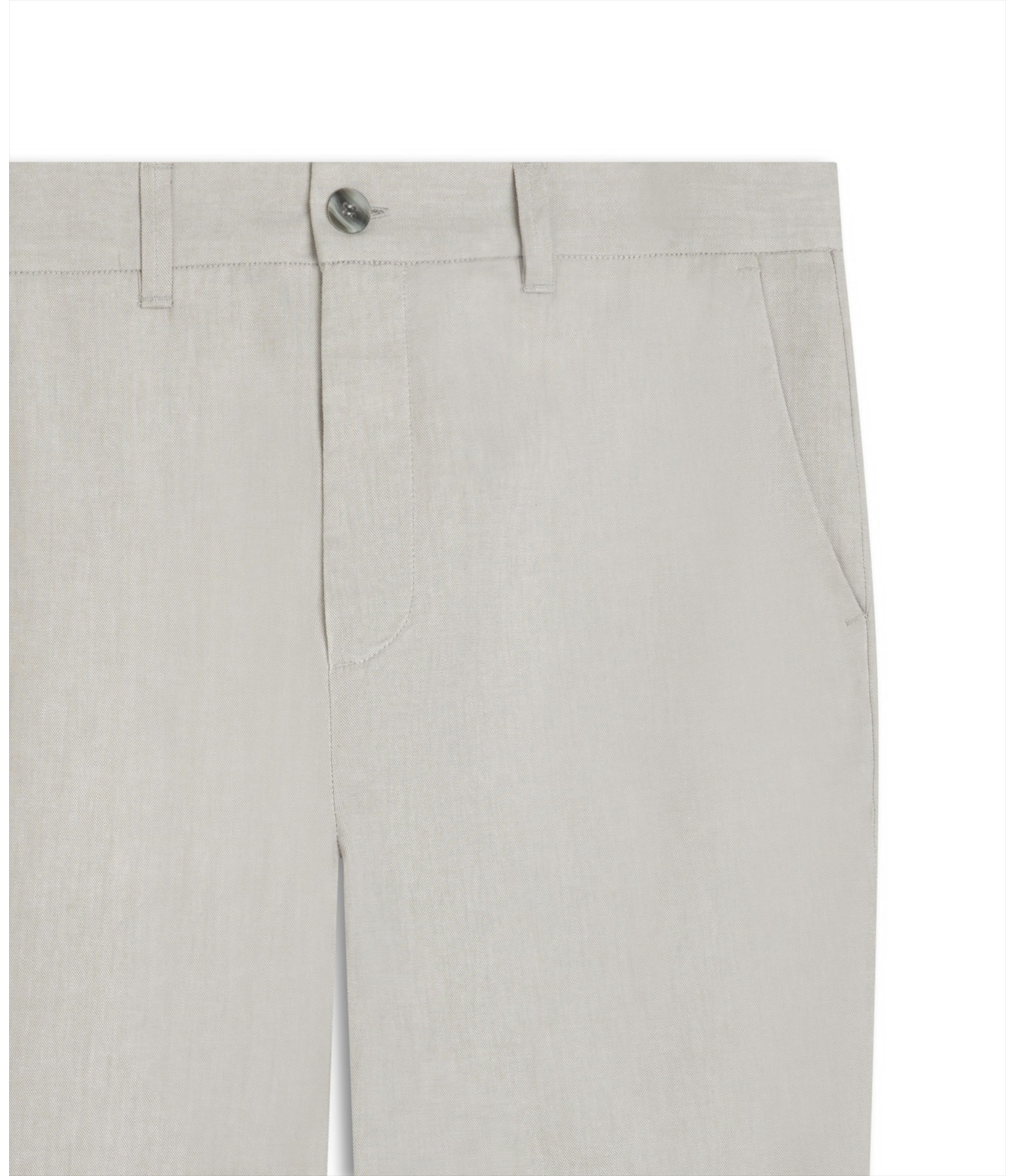 Calça Oxford Cinza Claro