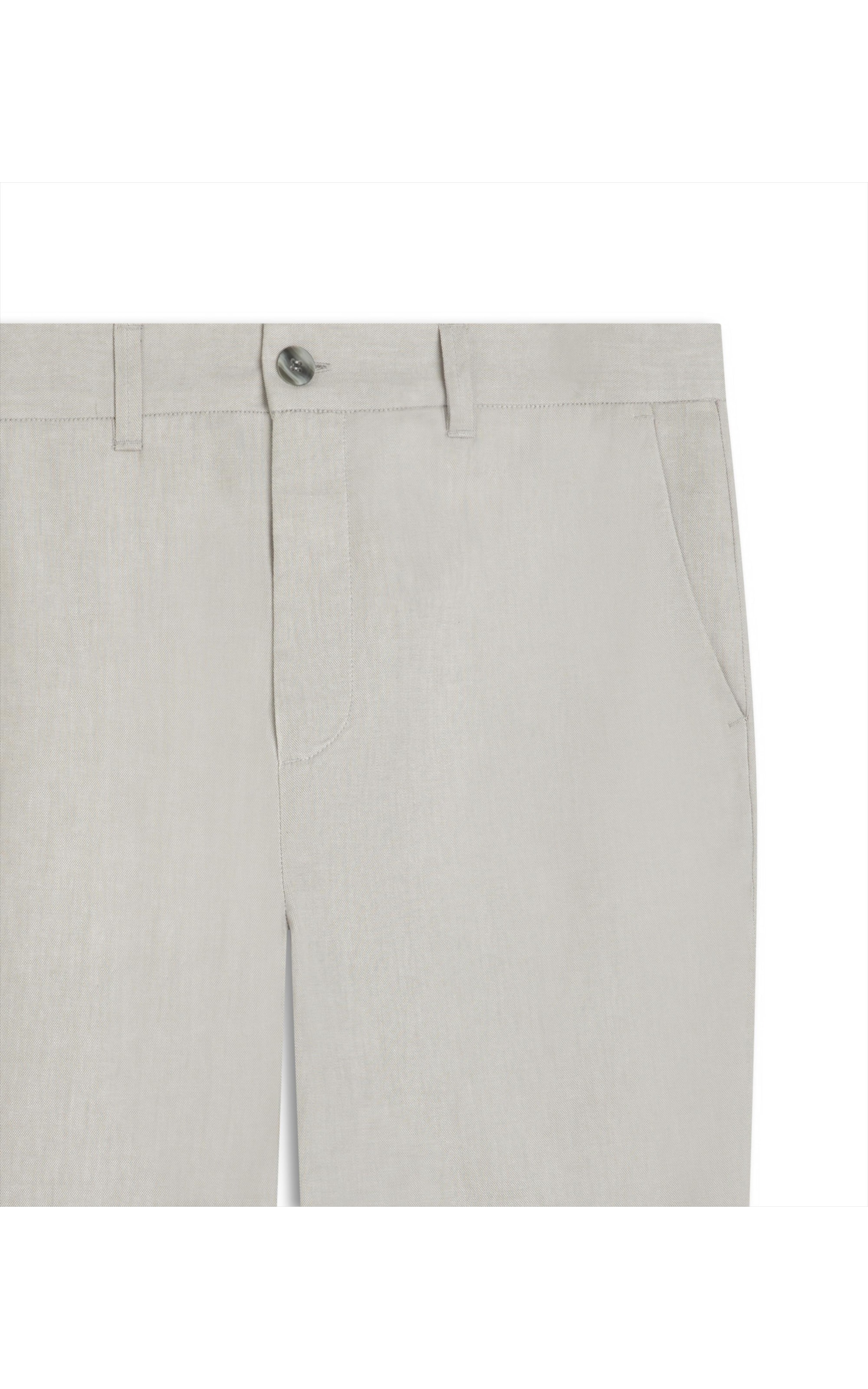 Calça Oxford Cinza Claro