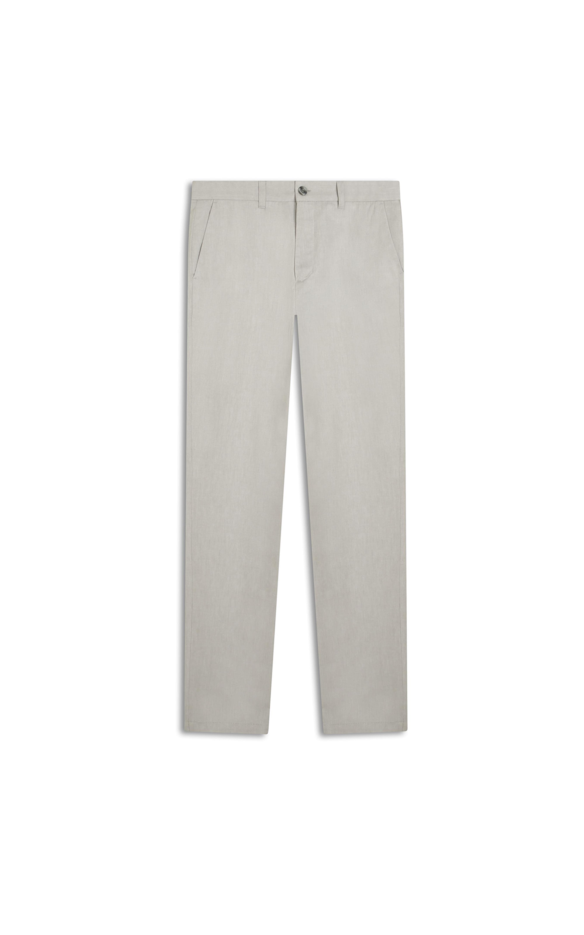 Calça Oxford Cinza Claro