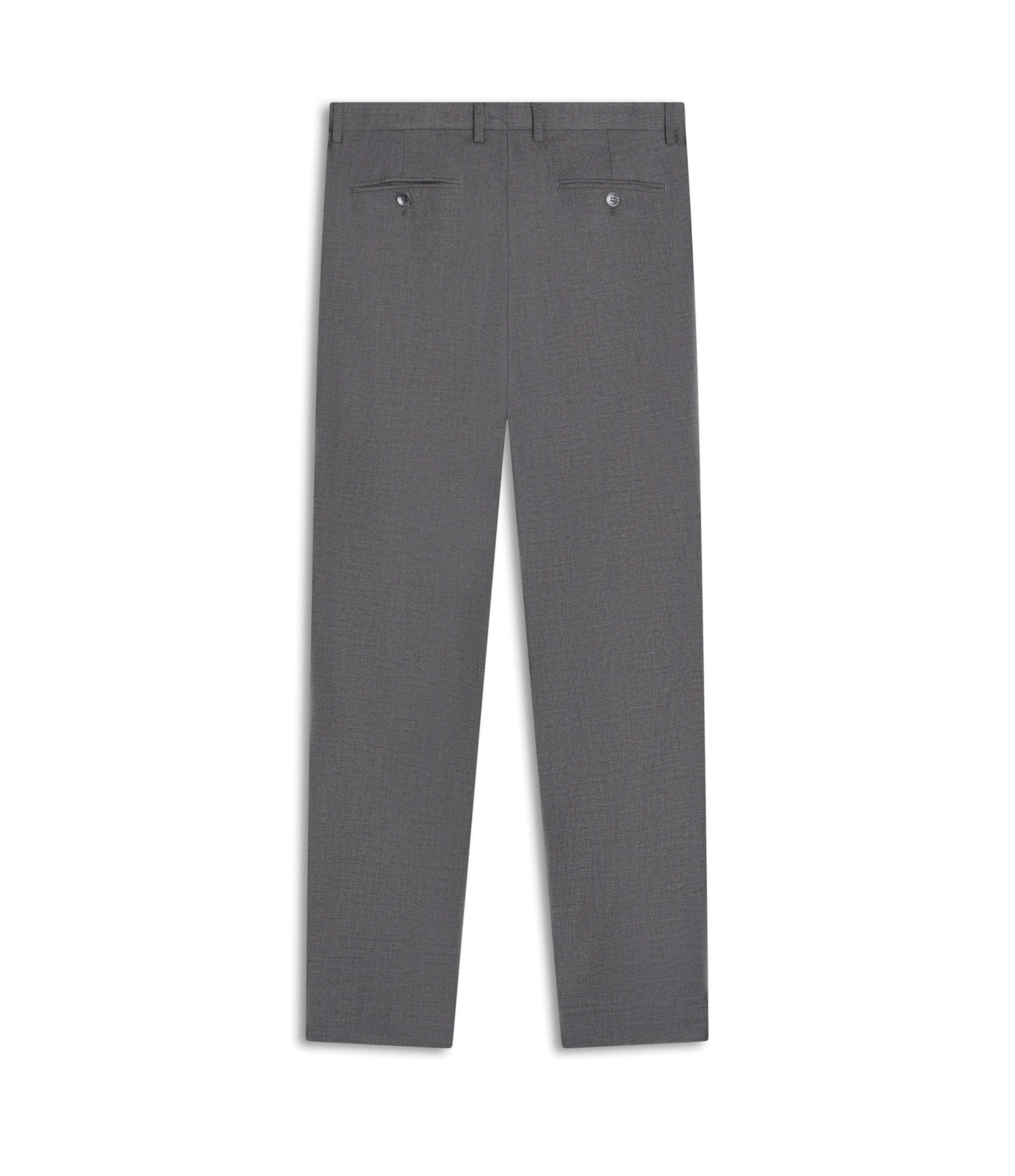 Calça Pin Point Linho Chumbo Mescla